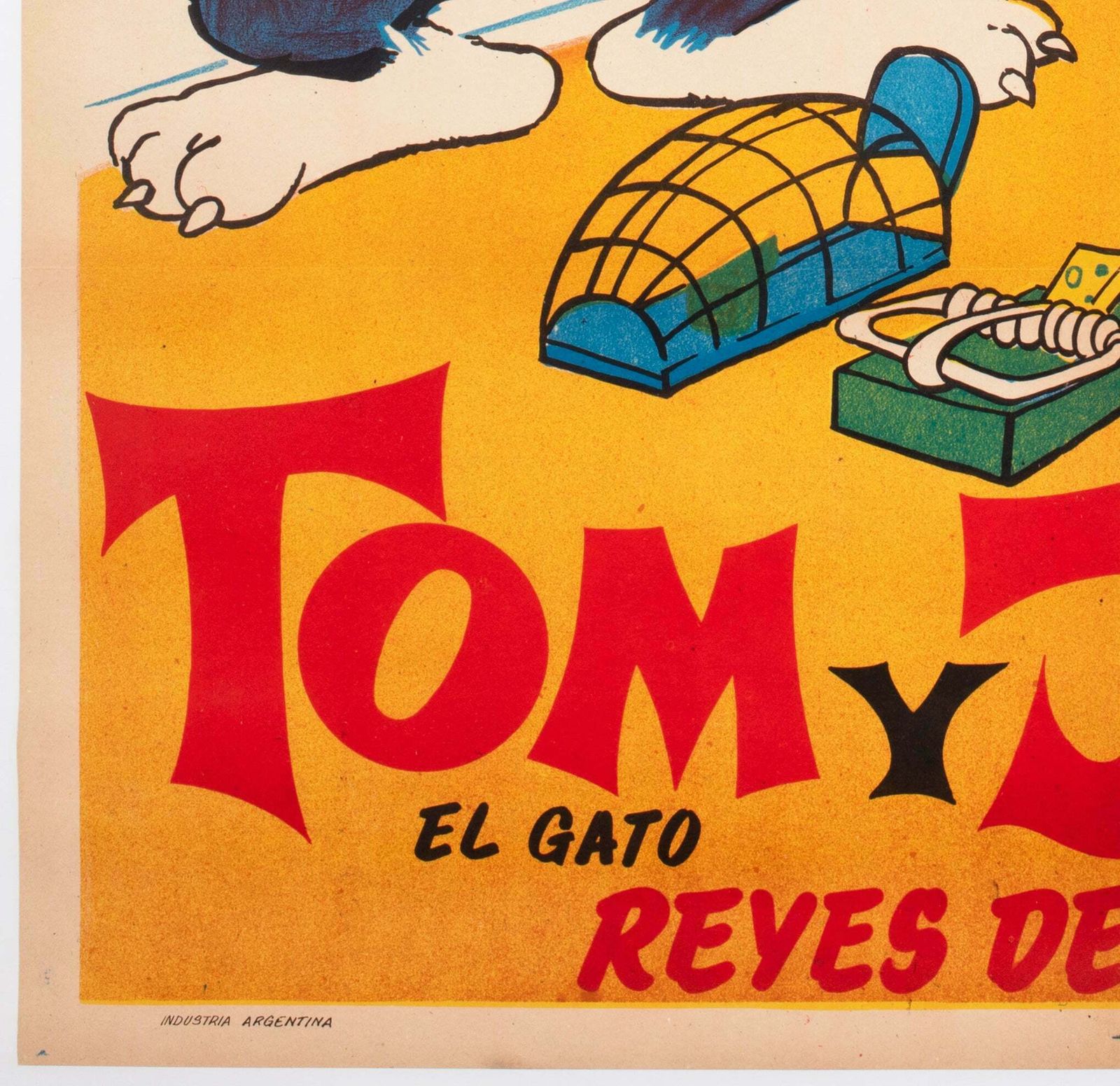 Tom And Jerry 1950s Argentinian Film Poster photo buy