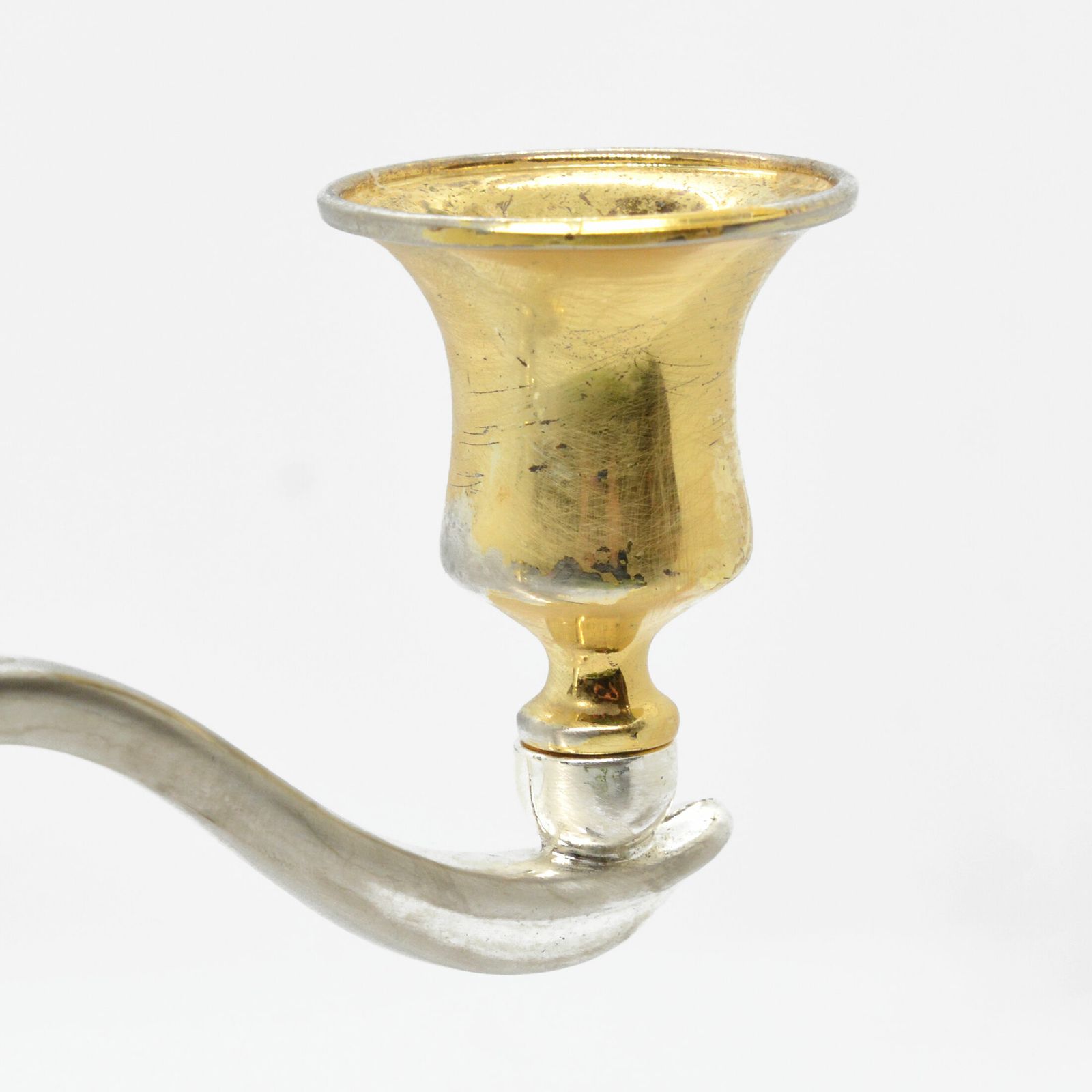 photo buy Three Branched Plated Candlestick, France Of The South Of The 20th Century