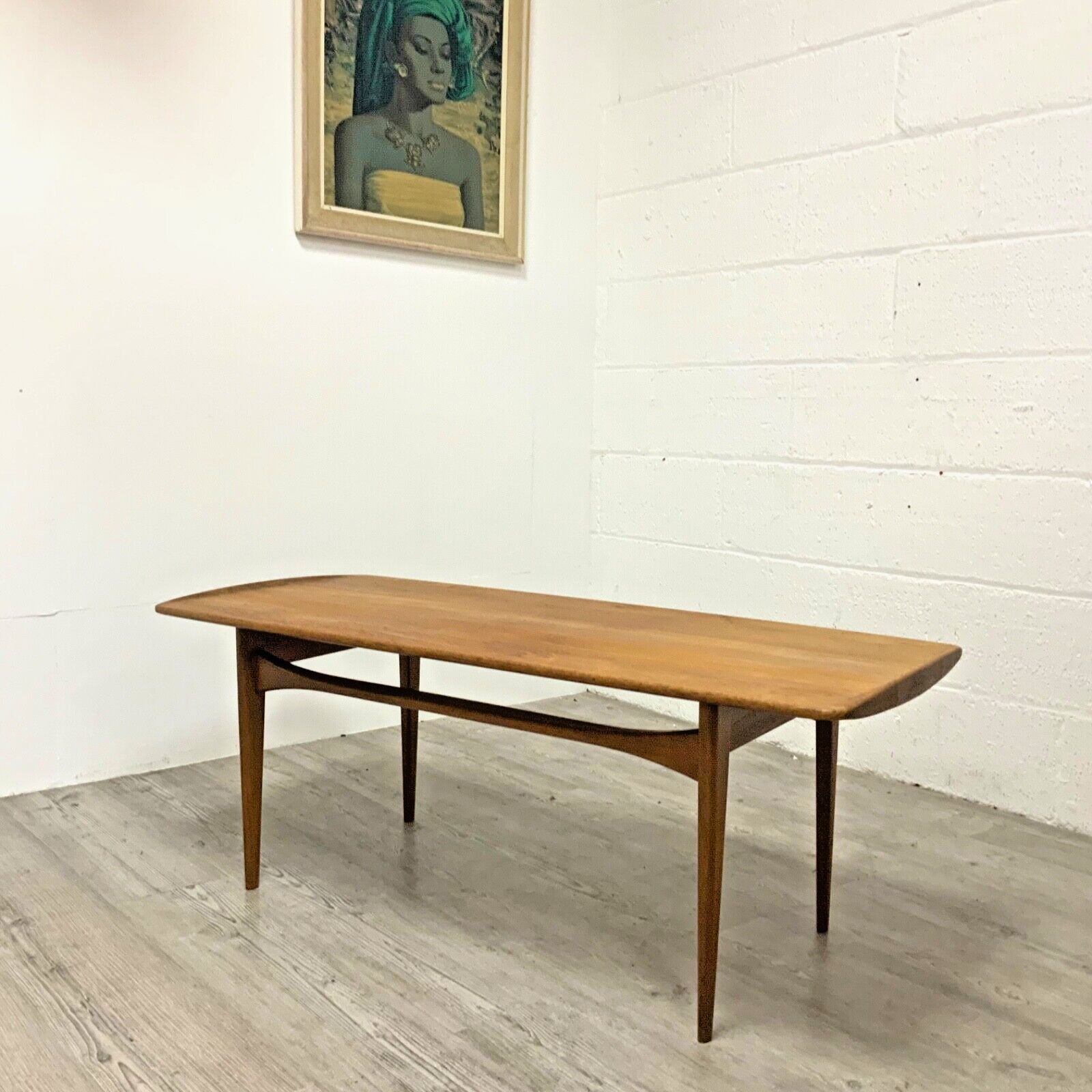 Danish Solid Teak Coffee Table By Tove Kindt Larsen For France And Son /2