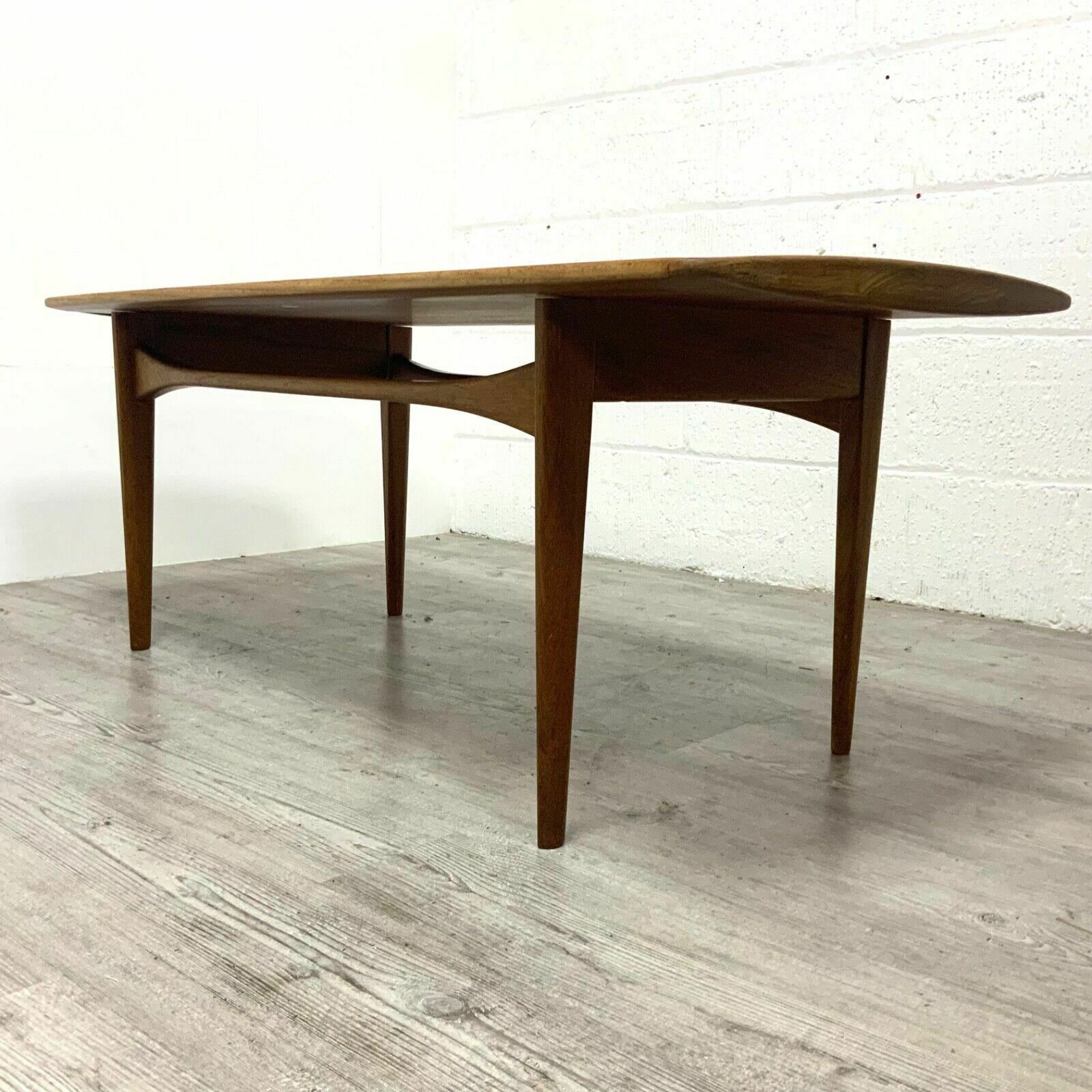 Danish Solid Teak Coffee Table By Tove Kindt Larsen For France And Son /2 photo vinterior