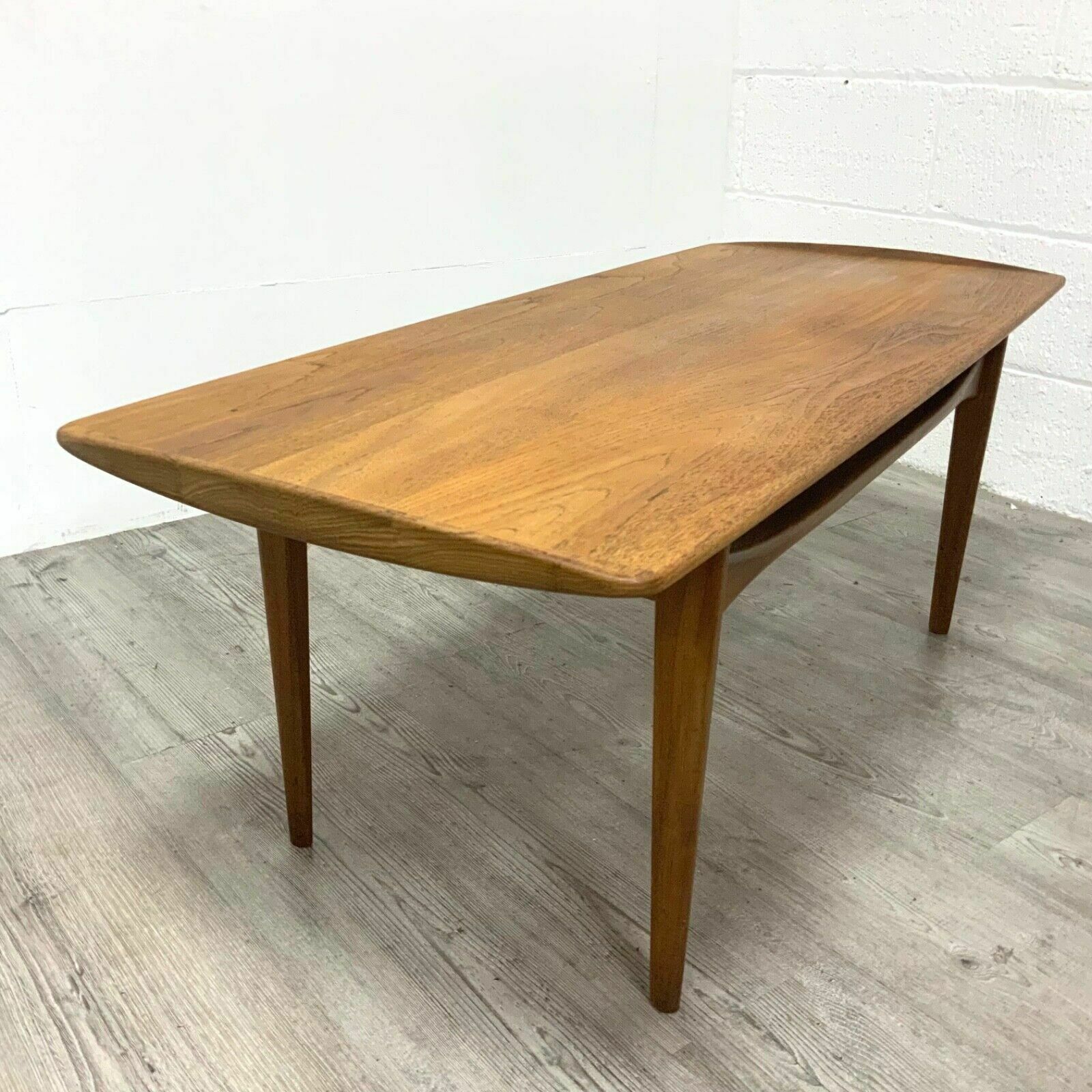 Furniture Danish Solid Teak Coffee Table By Tove Kindt Larsen For France And Son /2 photo