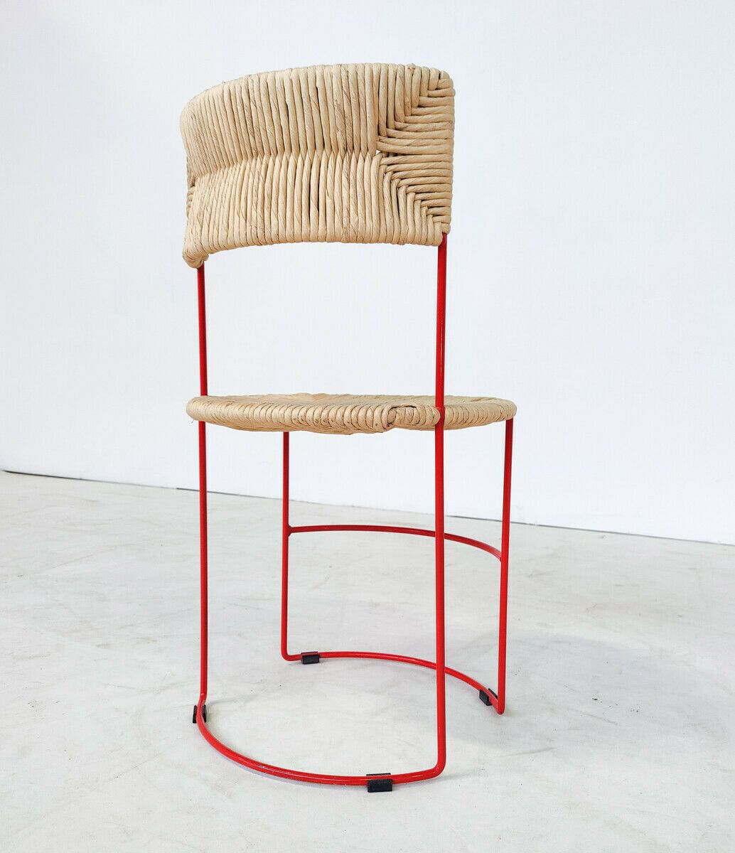 Set Of 4 Dining Chairs By Laura De Lorenzo & Stefano Stefani photo vinterior