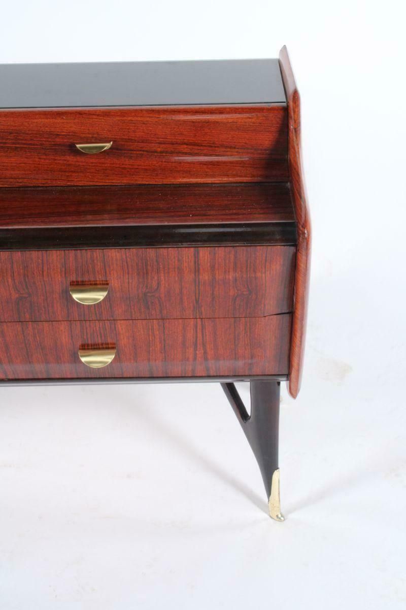 A Classic Mid Century Italian Sideboard In Rosewood photo vintage