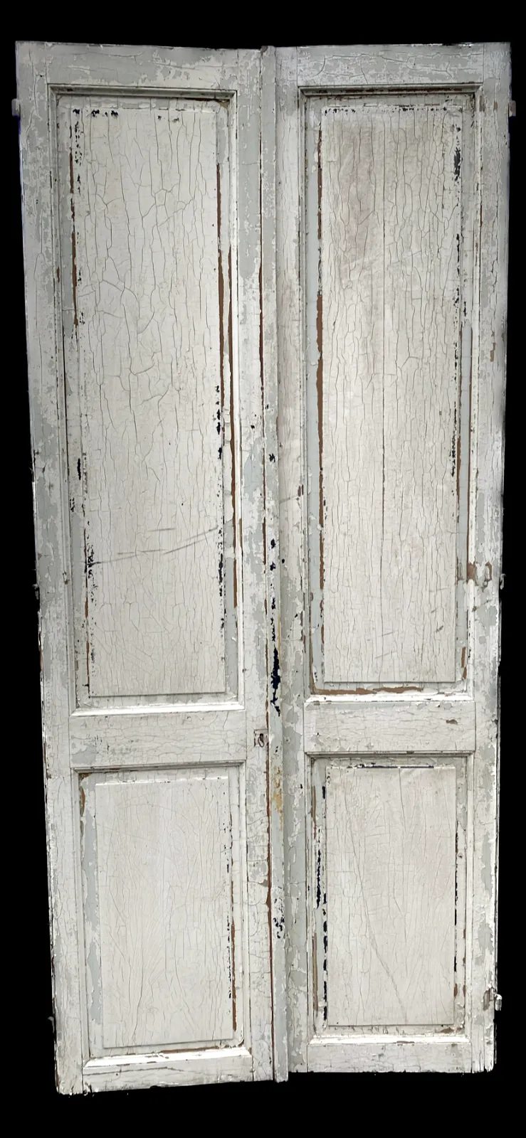 Double Closet Doors In Solid Fir. XX Century. photo 651.9342750000001