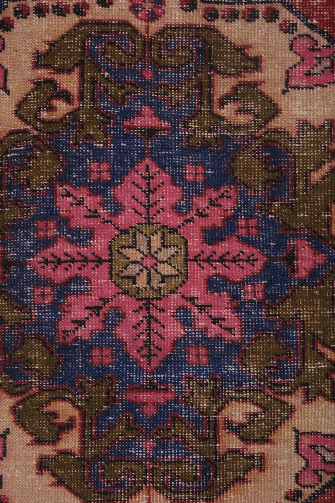 Vintage Turkish Oushak Rug 4'5'' X 7'3'' photo furniture