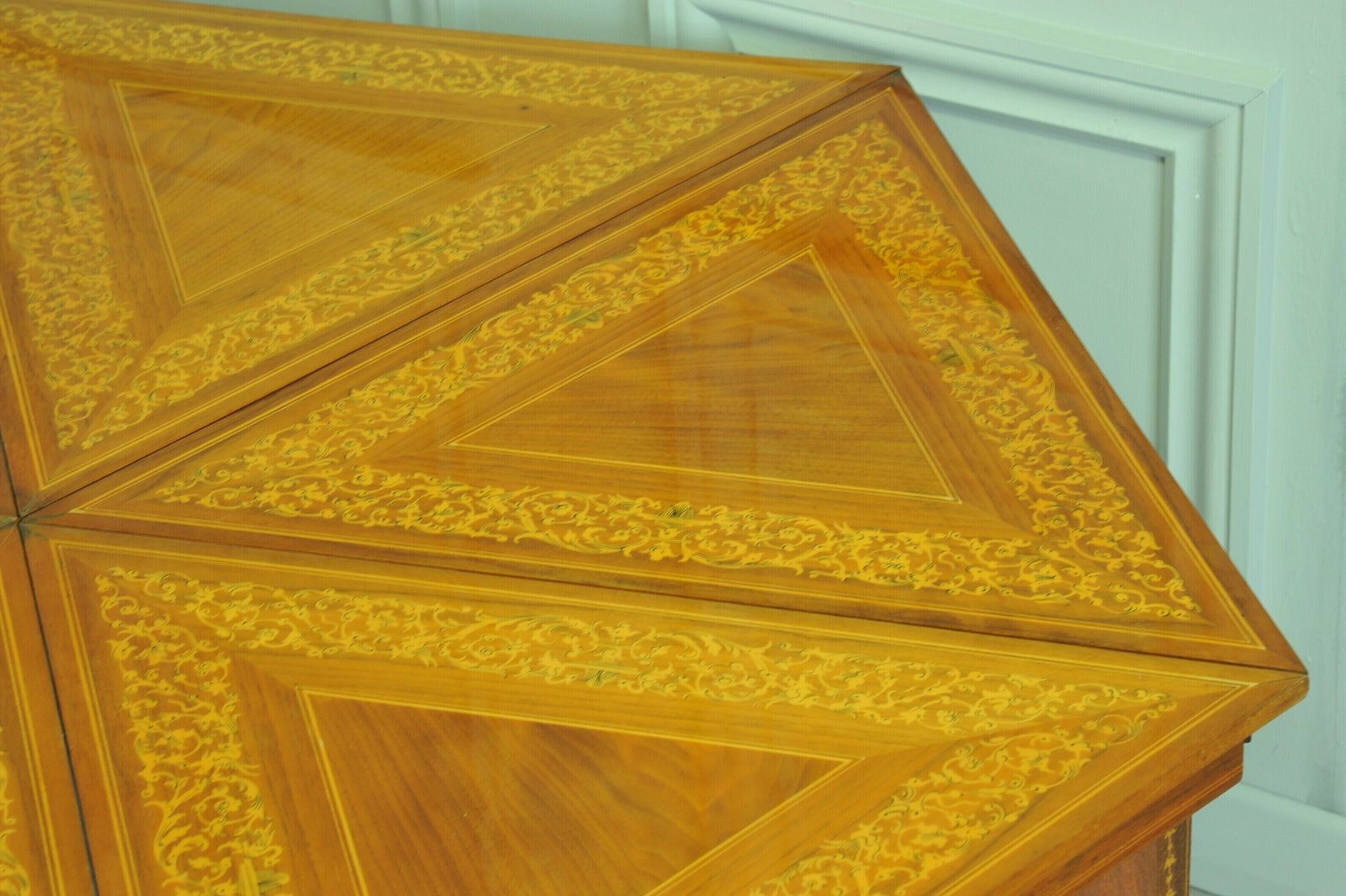 A Rare Set Of Italian Sorrento Inlaid Tables photo for sale