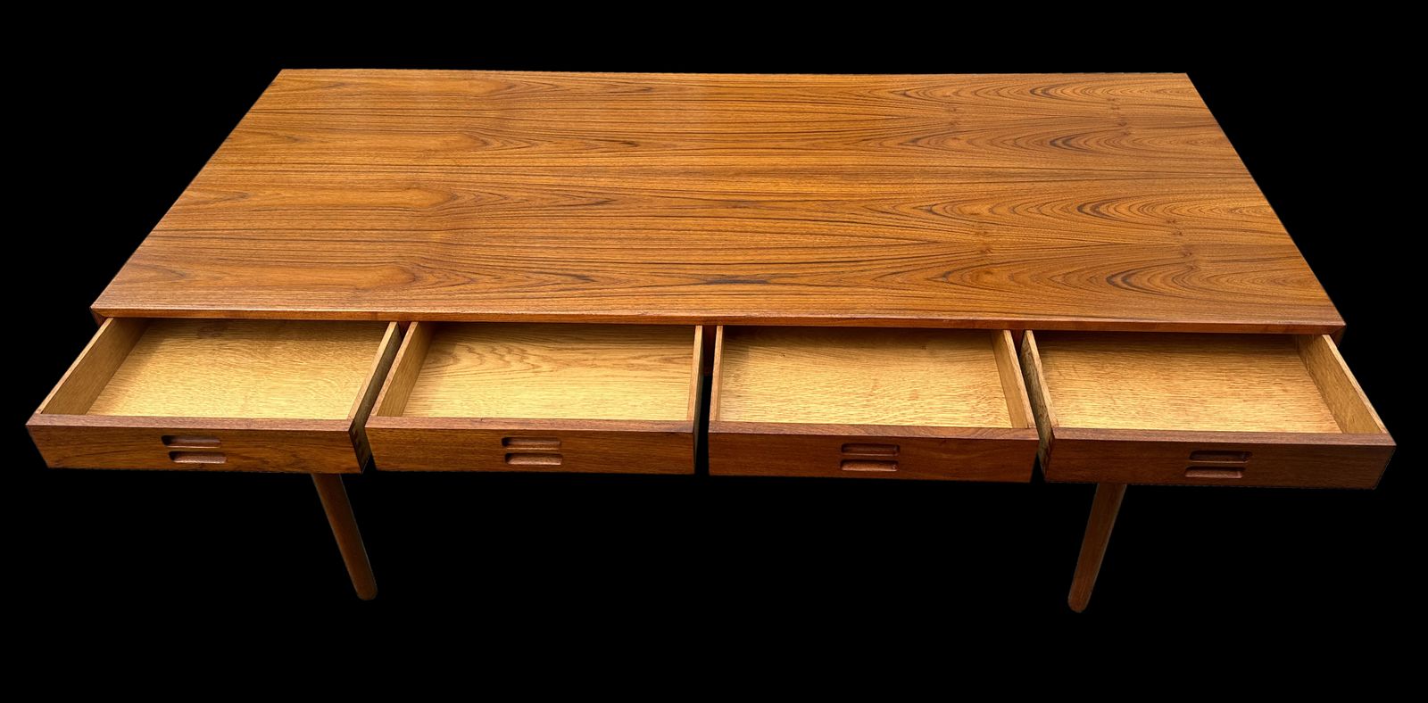 Teak 4 Drawer Desk By Nanna Ditzel For Soren Wiladsen photo for sale