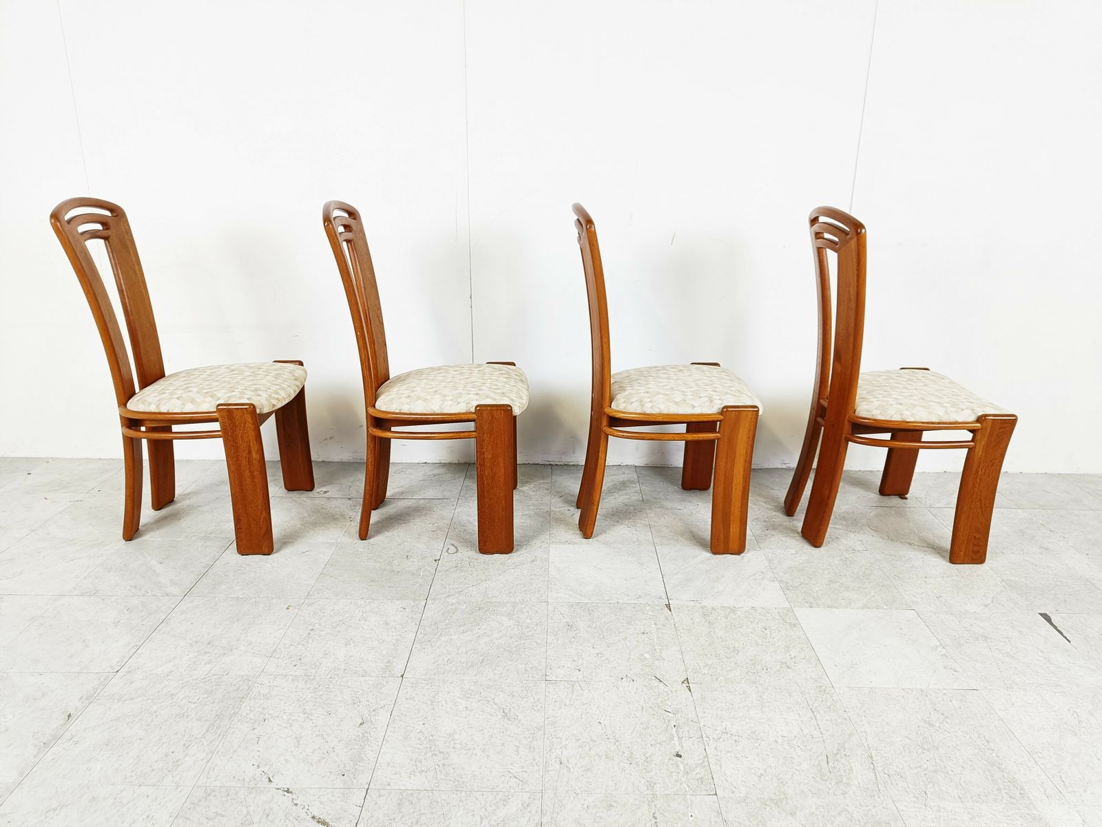 Set Of 4 Vintage Scandinavian Dining Chairs, 1960s photo buy