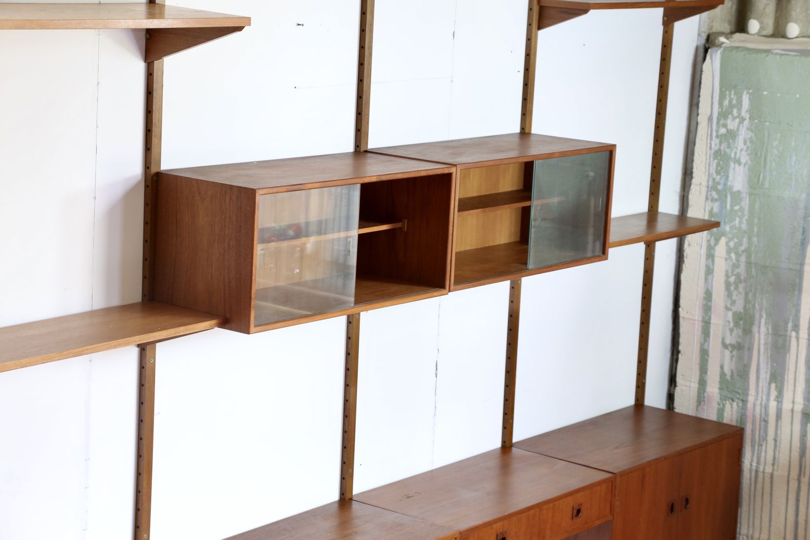Furniture Danish Mid Century Modern Wall Unit, Rud Thygesen & Johnny Sorensen For Hansen & Guldborg Furniture photo