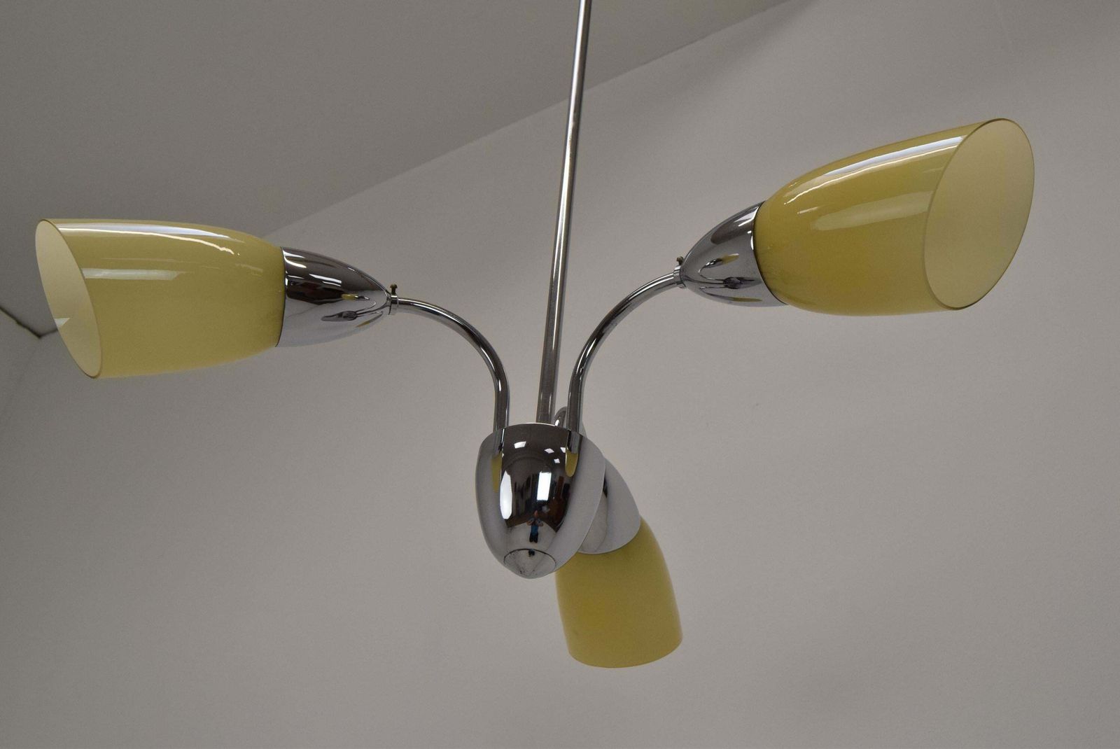 photo furniture Mid Century Designed Chandelier By Elektroinstala Decin, Czechoslovakia, 1970's. £321.59