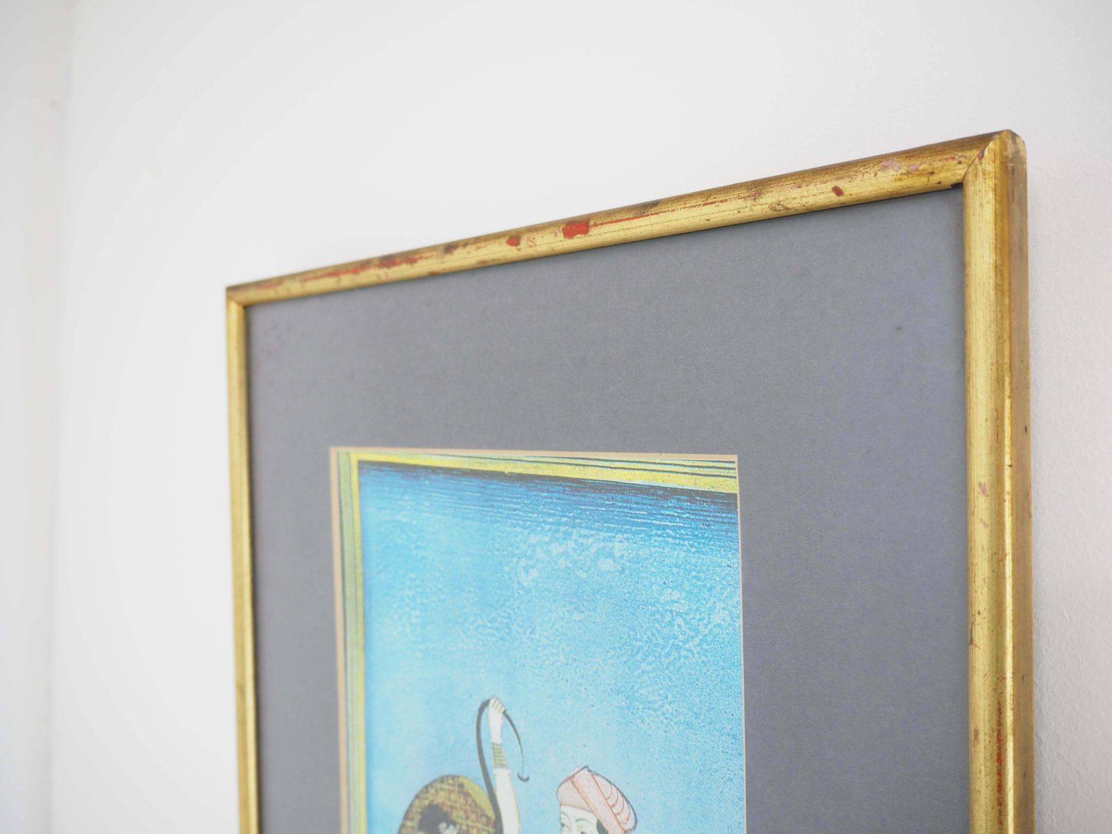 photo for sale Vintage Japanese Kamasutra Pictures In Wood Frame, 1980s