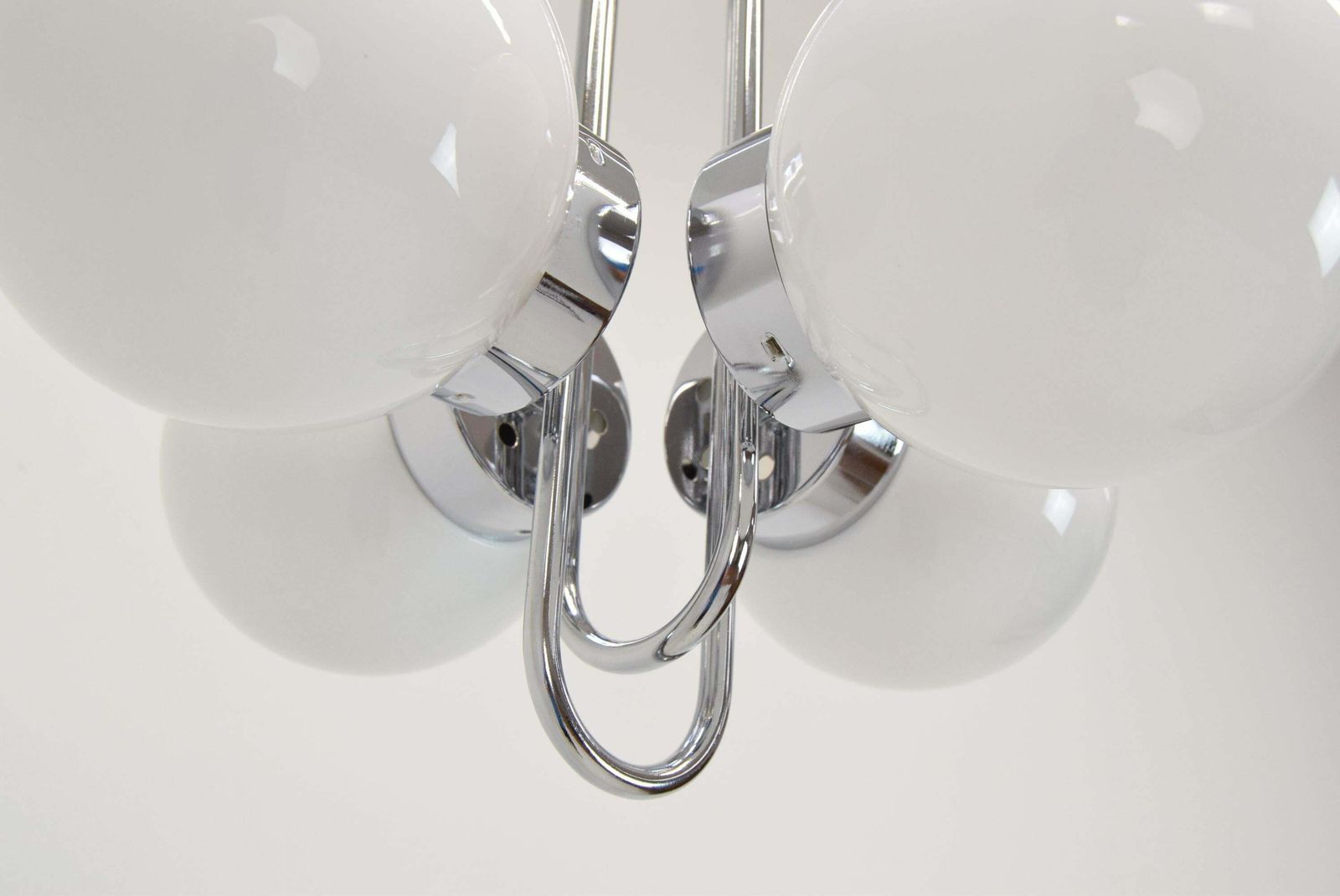 Mid Century Designed Chandelier By Jílové U Děčín, Czechoslovakia, 1970's. photo buy