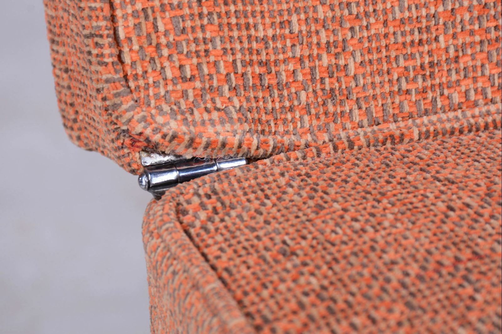 photo furniture Restored Midcentury Sofa, Miroslav Navratil, Lacquered Wood, Czechia, 1960s