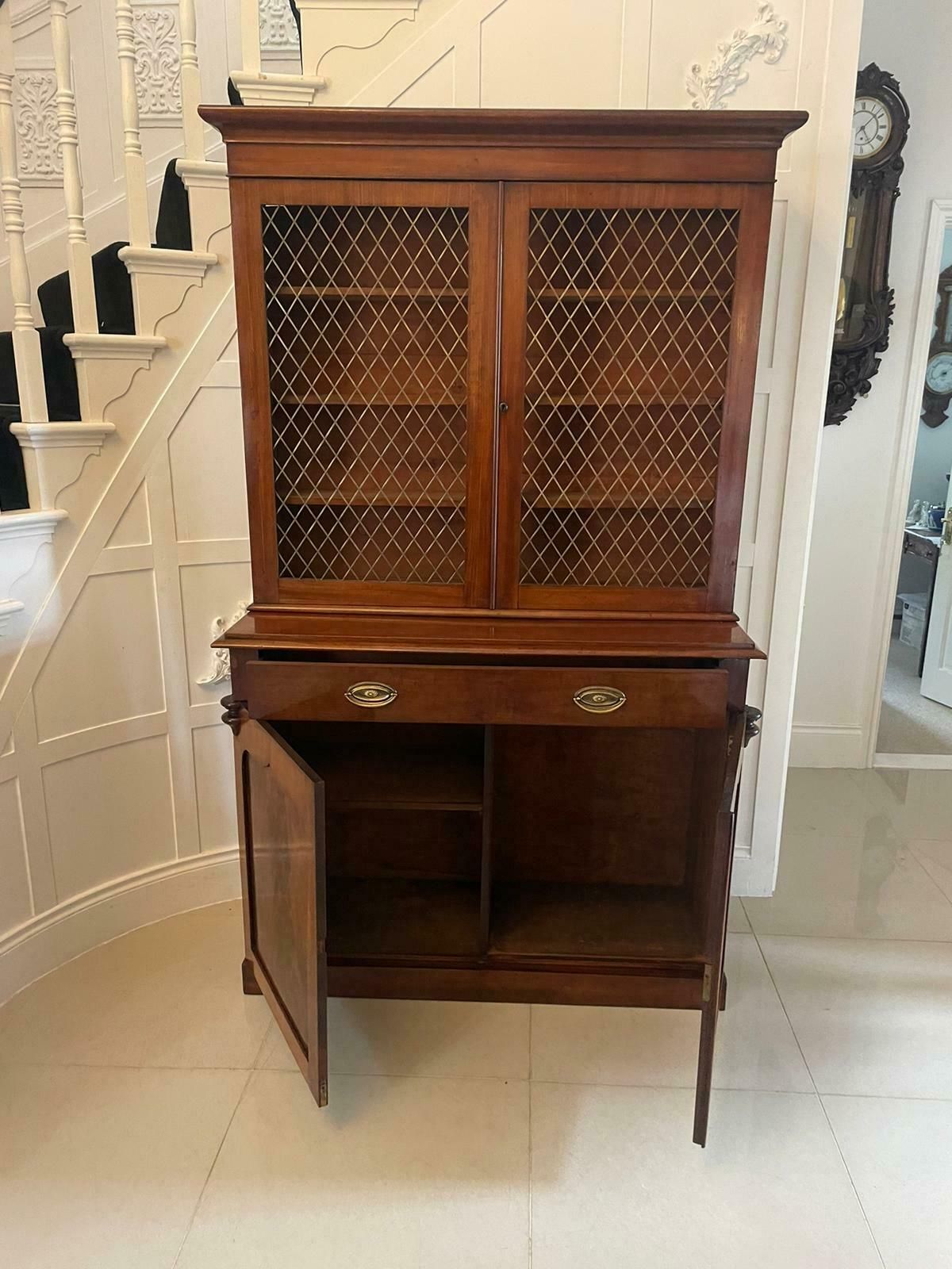 Quality Antique William IV Mahogany Bookcase photo 3595.0