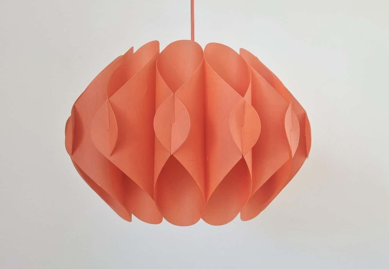 Midcentury Pendant 'Butterfly' Lars Schiøler For Hoyrup, Denmark, 1960s photo for sale