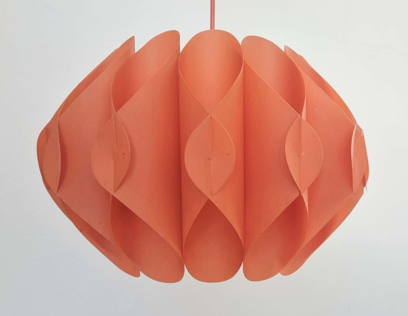 Midcentury Pendant 'Butterfly' Lars Schiøler For Hoyrup, Denmark, 1960s photo 342.0
