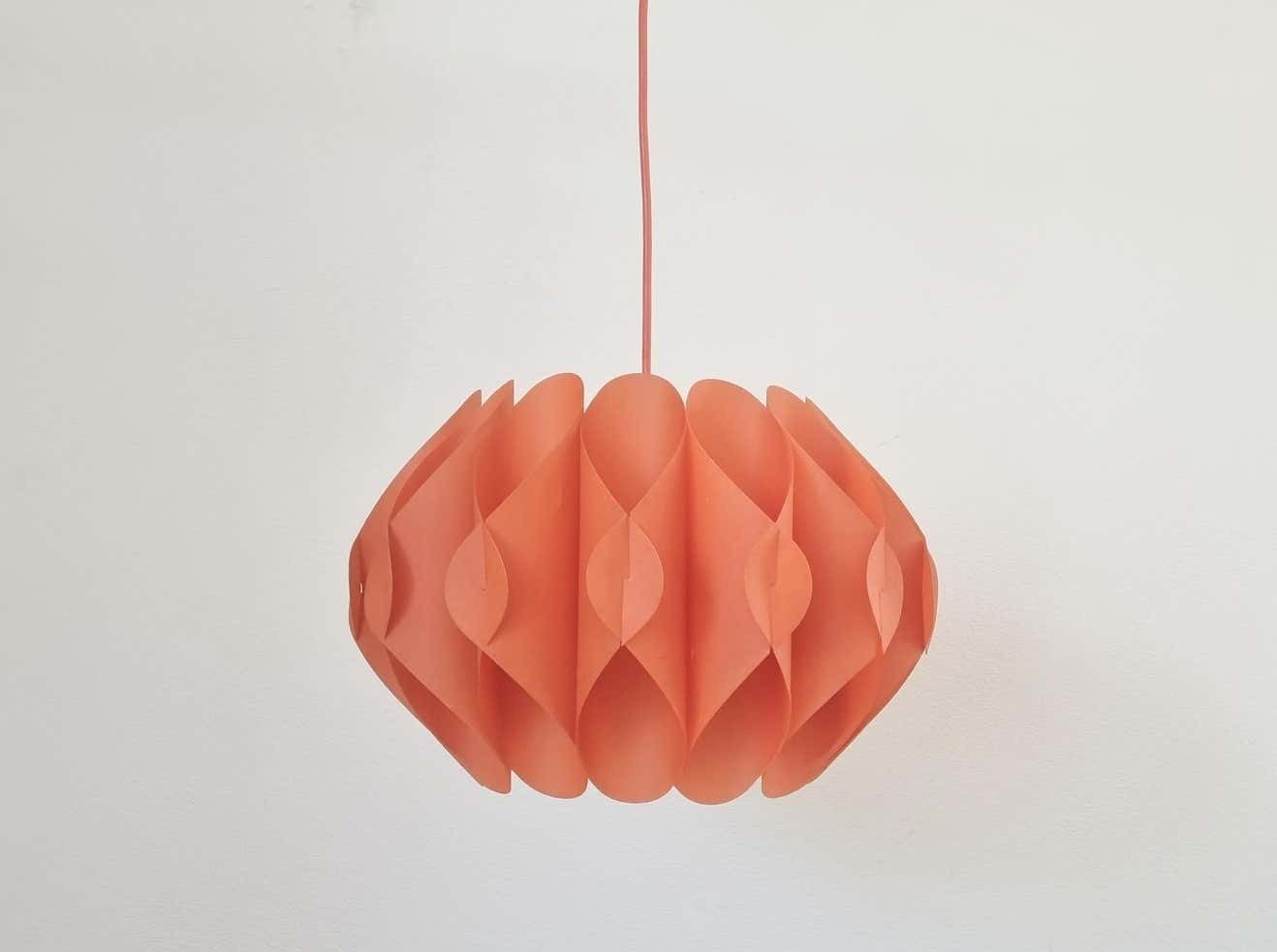Midcentury Pendant 'Butterfly' Lars Schiøler For Hoyrup, Denmark, 1960s photo buy