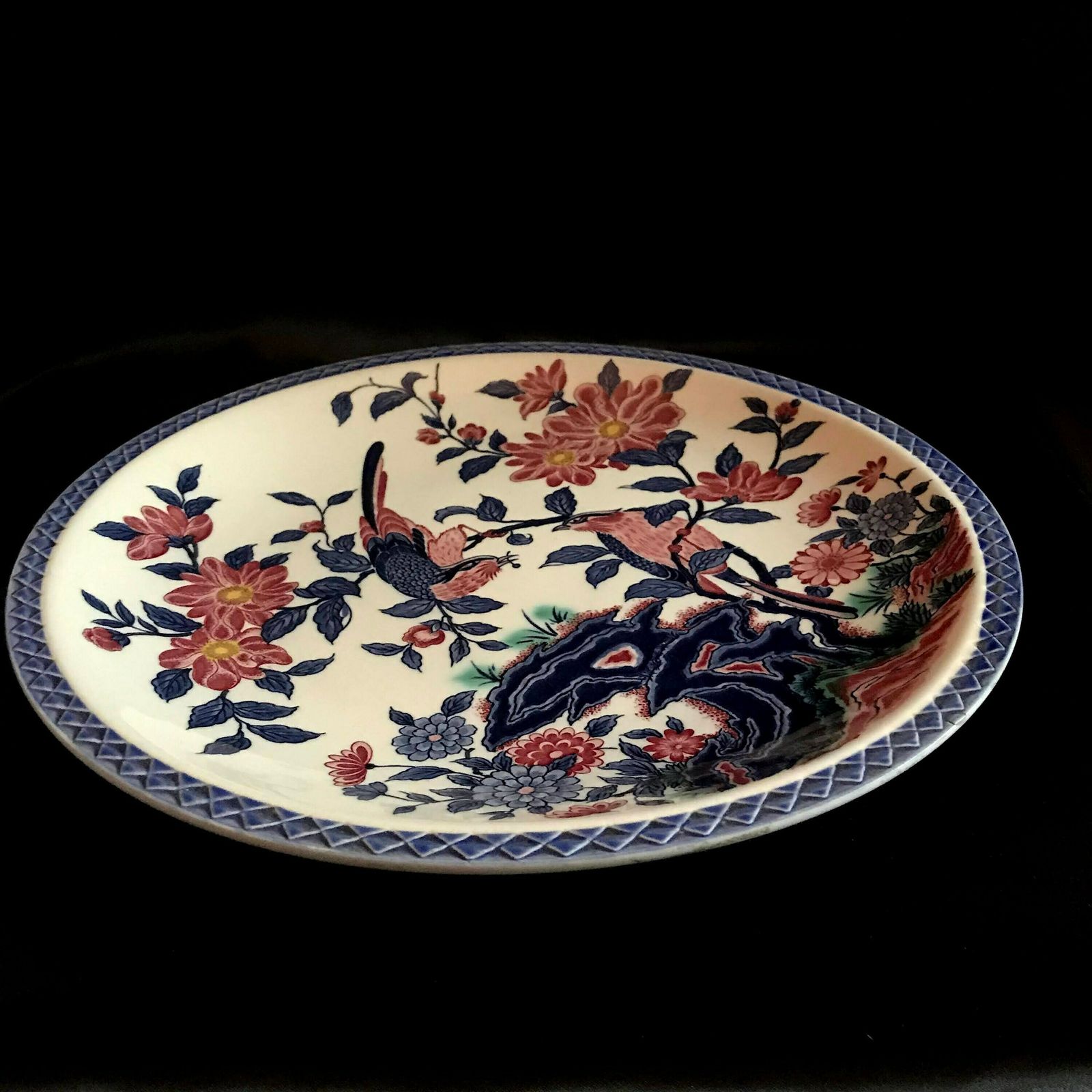 Stunning Japanese Centrepiece Charger Platter photo 50.0