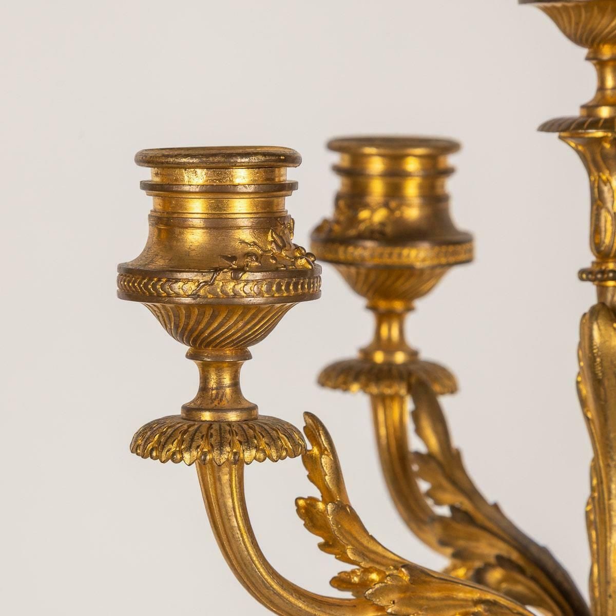 19th Century French Pair Of Candelabra By Ferdinand Barbedienne, C.1870 photo buy