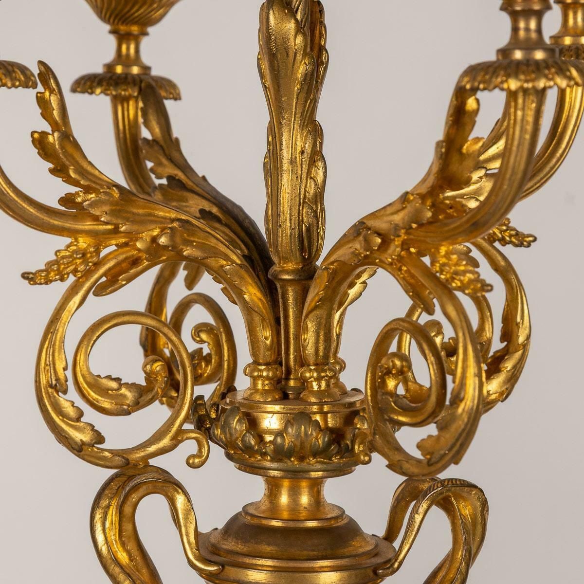 photo for sale 19th Century French Pair Of Candelabra By Ferdinand Barbedienne, C.1870