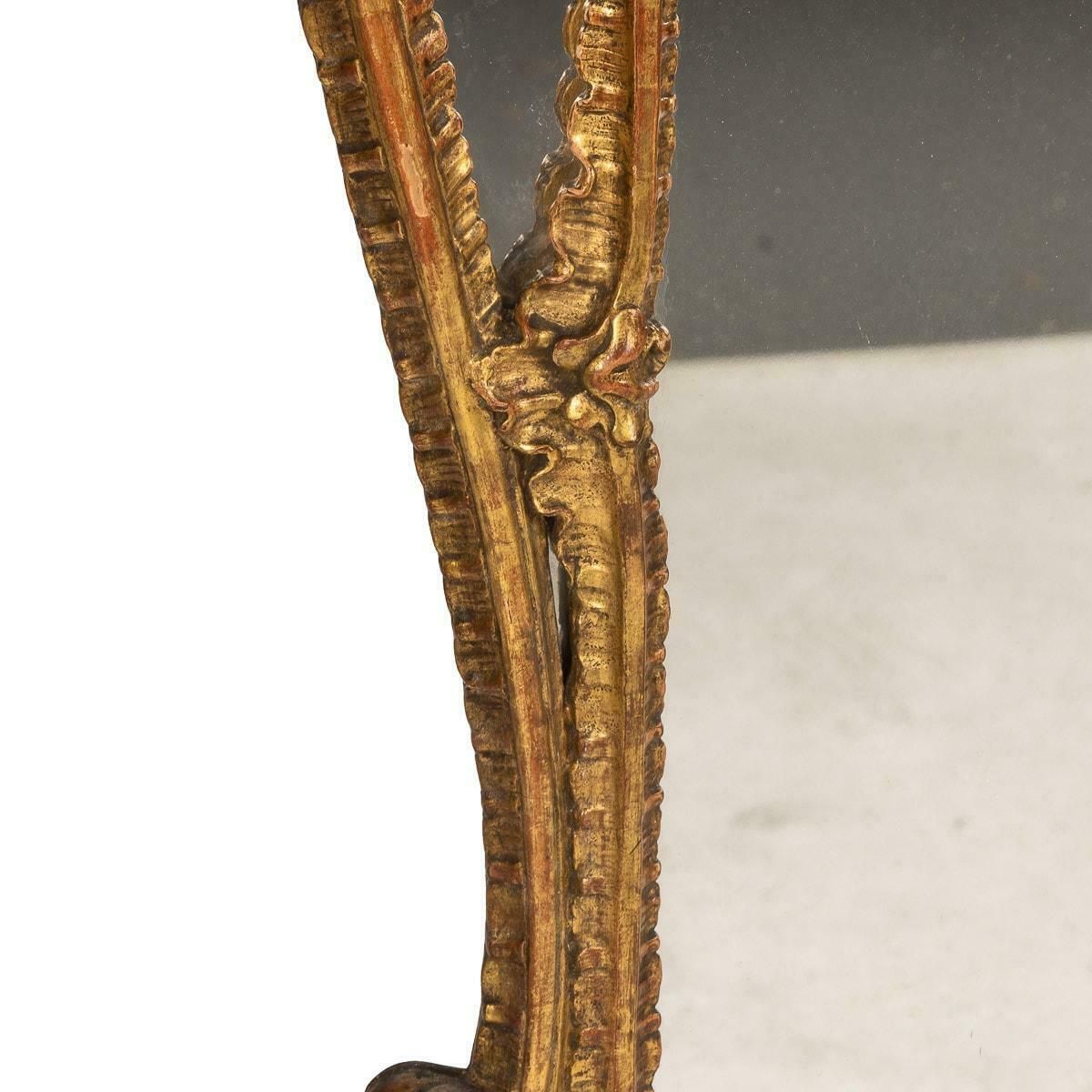 19th Century French Rococo Carved Giltwood Mirror, C.1860 photo 5695.0