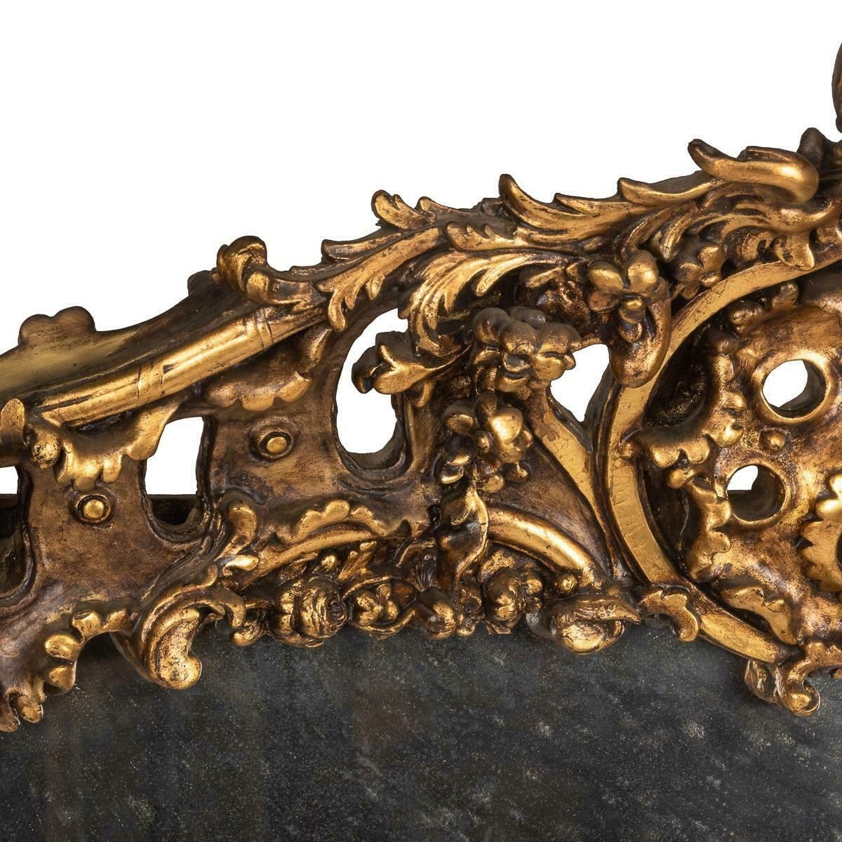 19th Century Louis XV Style Mirror With Gilt Wood Frame Surround, C.1970 photo for sale