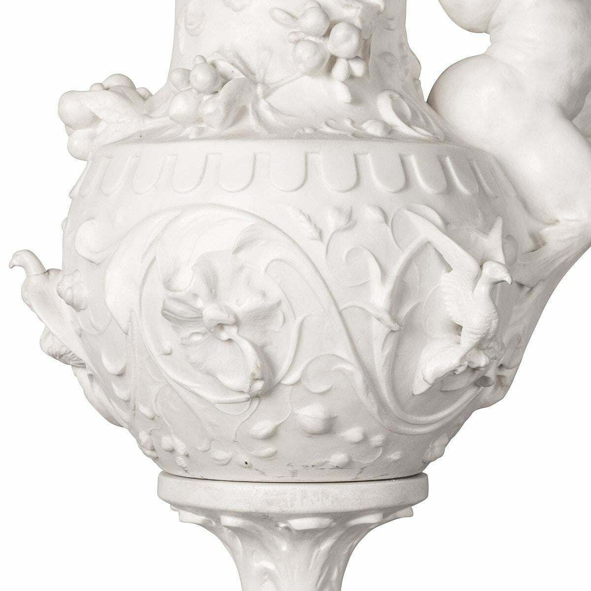19th Century Italian Marble Vase Decorated With An Eagle, C.1890 photo buy