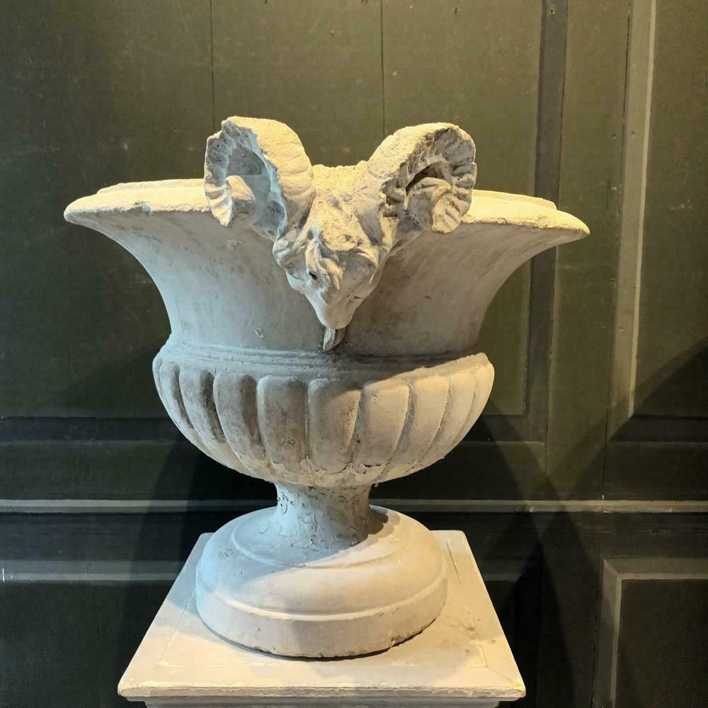 A Pair Of 19th Century Limestone Urns photo buy