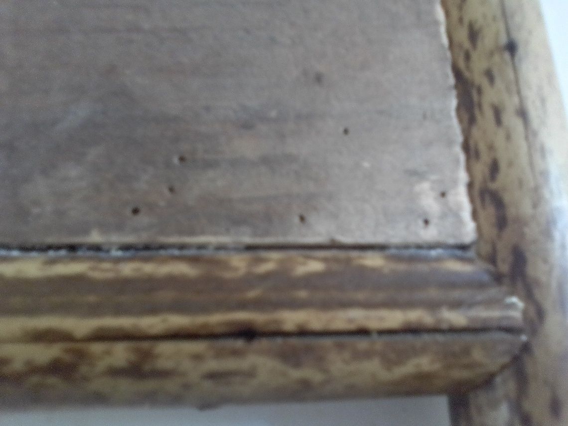 Antique French Real Bamboo Framed Mirror  Diagonal 1900s Antique Mirror Rustic Wood Mirror photo buy