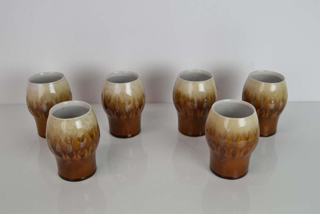 Set Of Six Cups By Ditmar Urbach Circa 1950's photo furniture