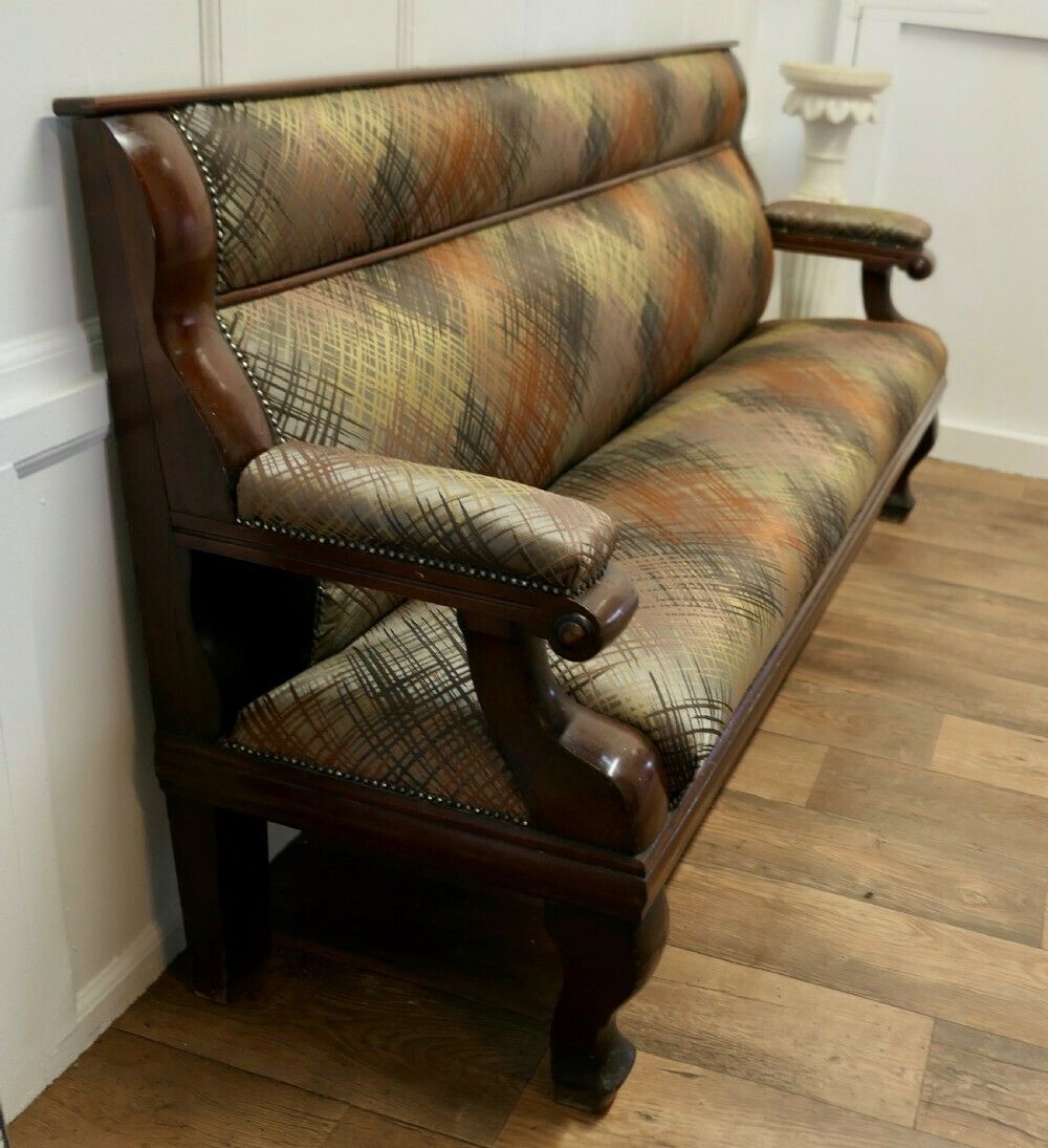 Long Waiting Room Seat Or Hall Bench photo 1800.0