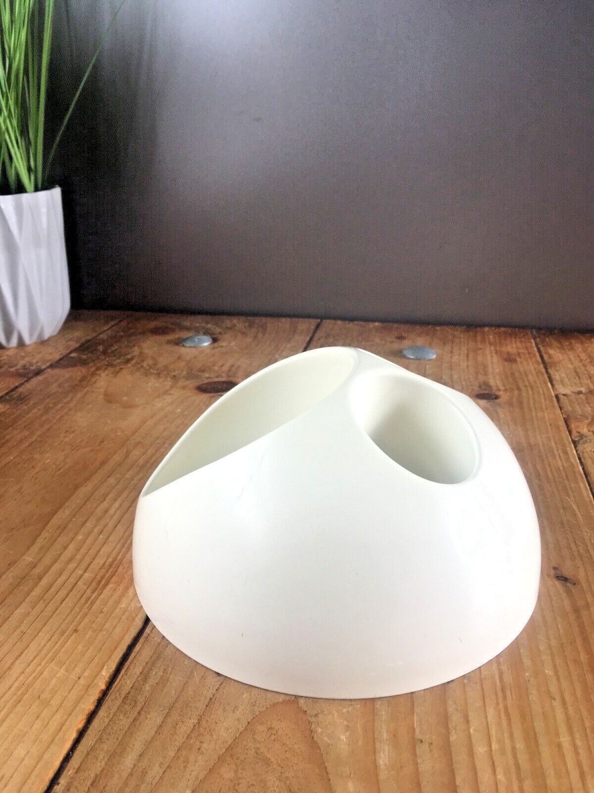 Mid Century 60's Plastic Space Age Gedy Italy Makio Hasuike 70's Desk Tidy Retro photo Home Decor