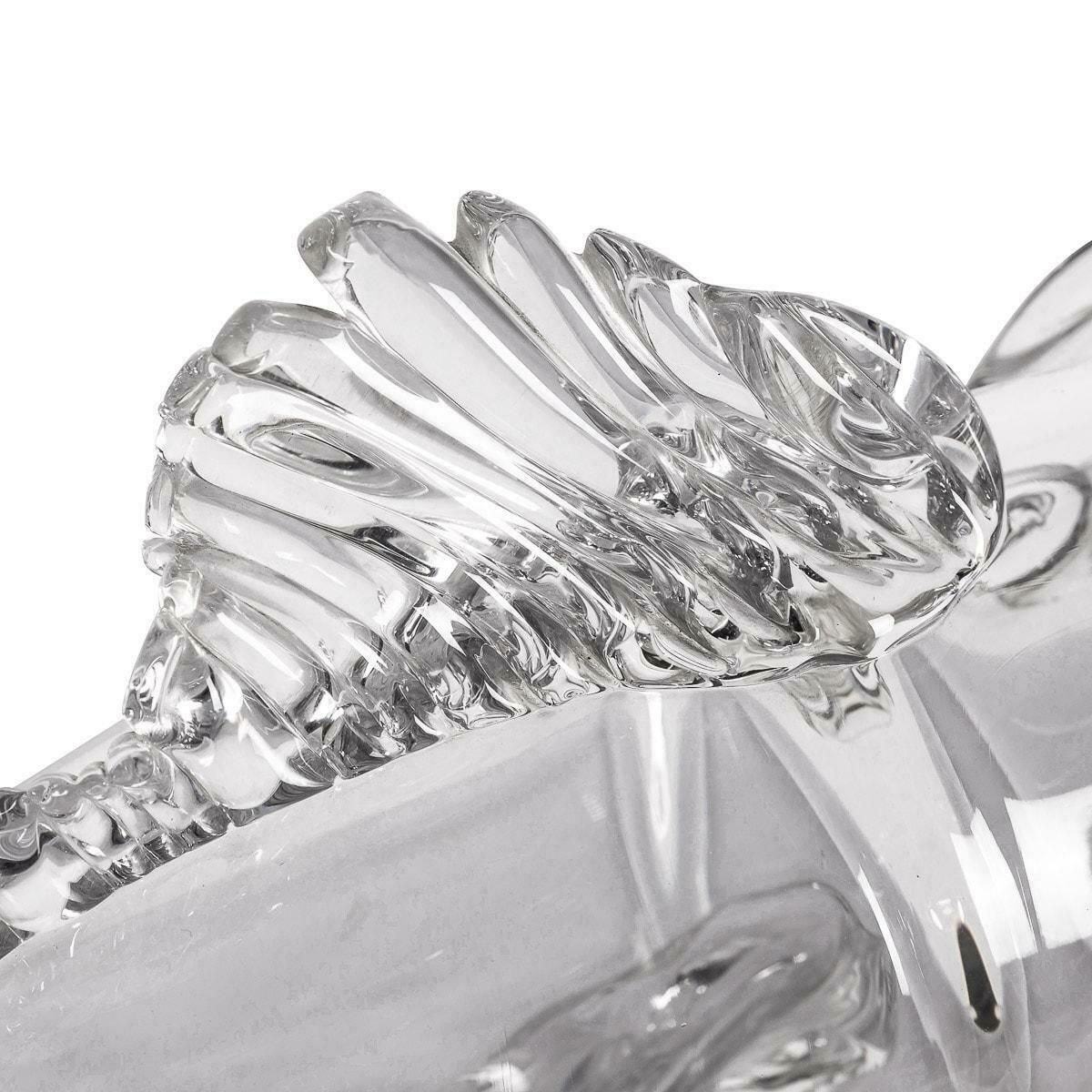 3195.0 20th Century Saint Louis Crystal Fish By Jean Sala, (1895 1976) photo