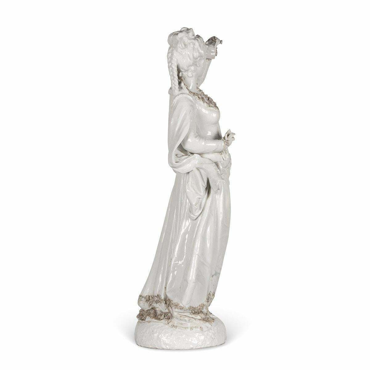 19th Century Capodimonte White Porcelain Figures, C.1890 photo 3295.0
