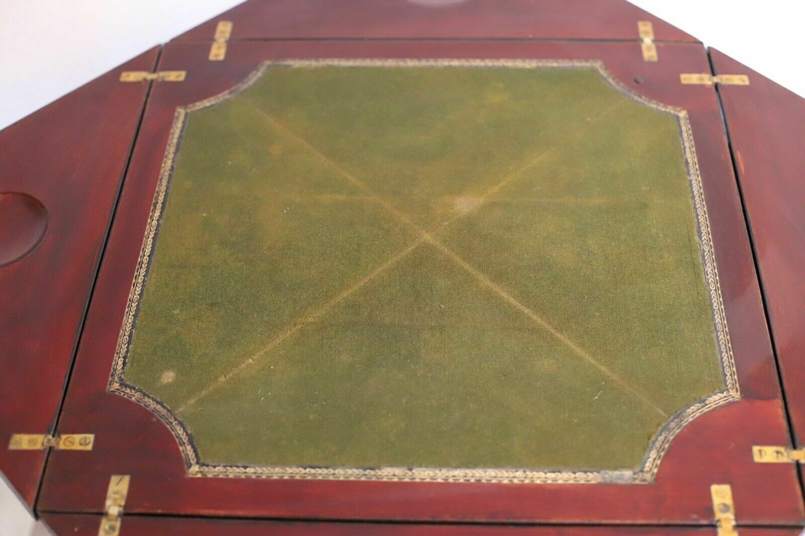 An Edwardian Mahogany Envelope Card Table By Allen & Appleyard photo buy