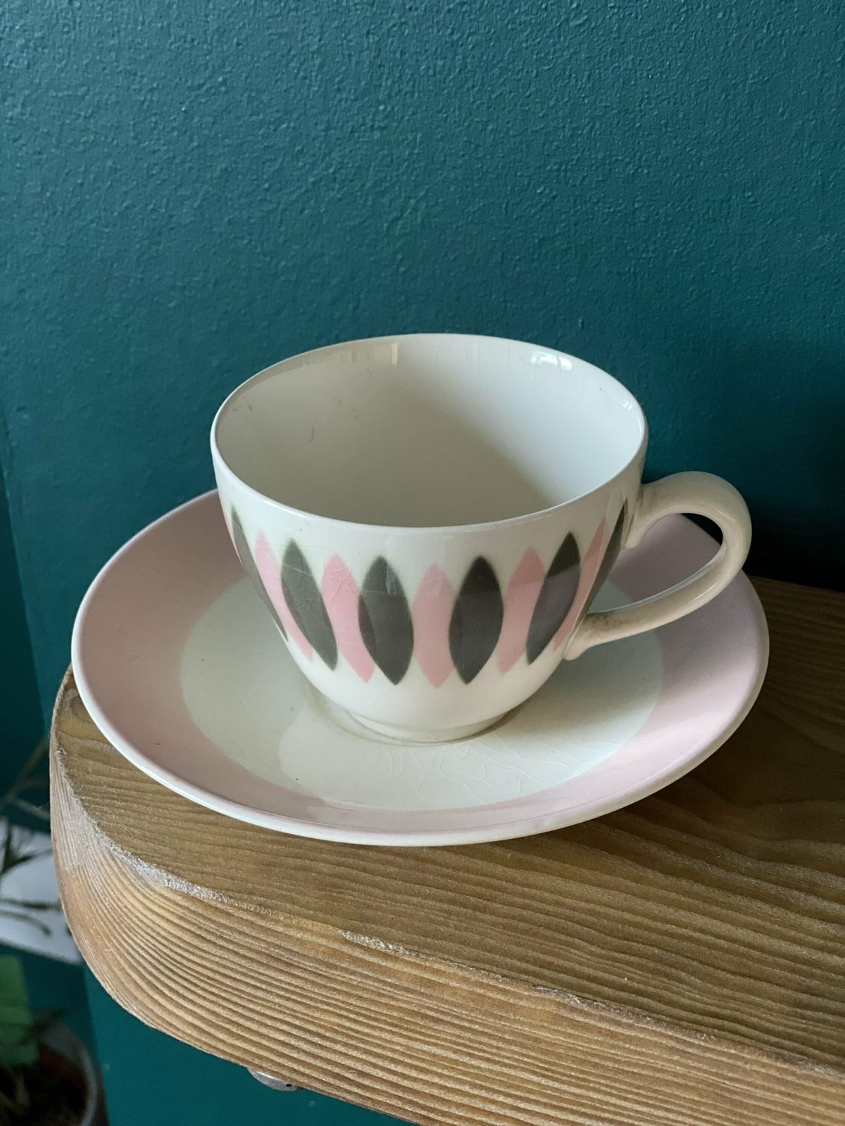 Royal Copenhagen Aluminia ‘Ida’ Coffee Cups 1959 photo for sale