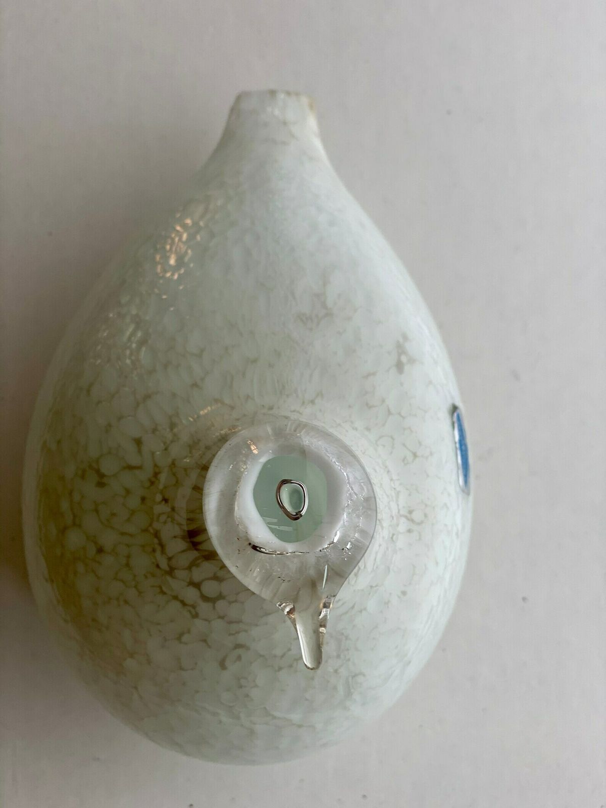 Iittala Birds By Toikka Riekko Willow Grouse White With Beige Spots Clear Head photo Home Decor