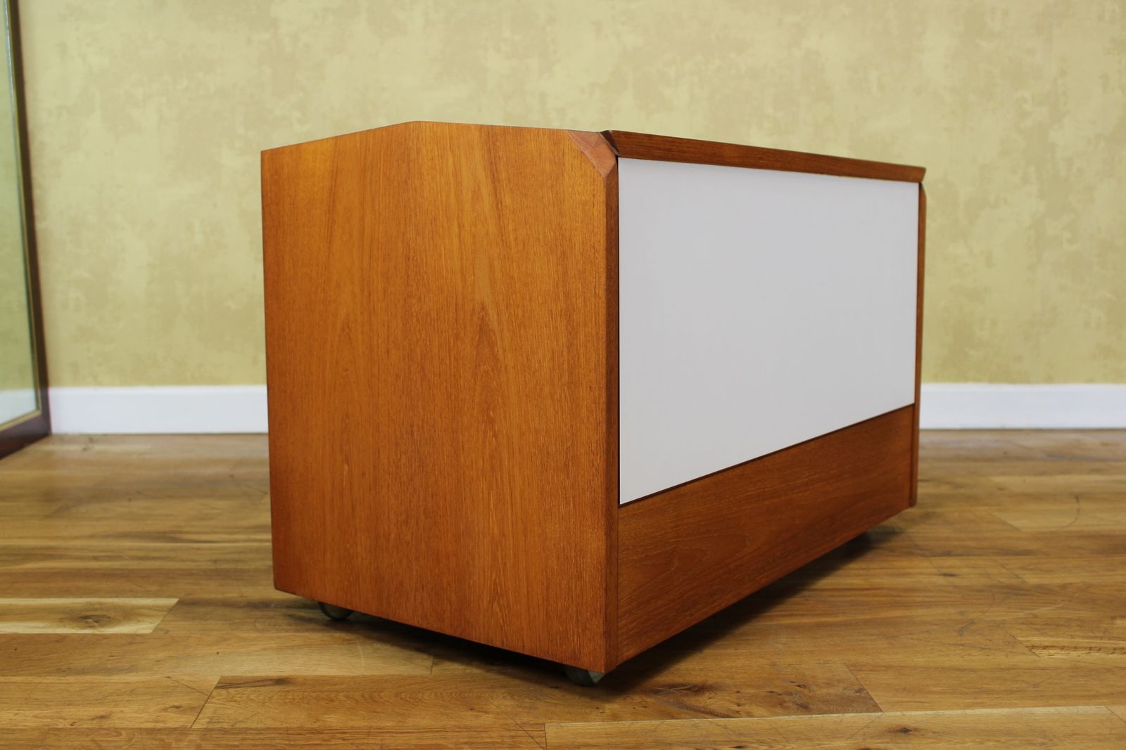 Rare White & Newton Teak Bar Cocktail Box C1965 By Phillip Hussey photo for sale