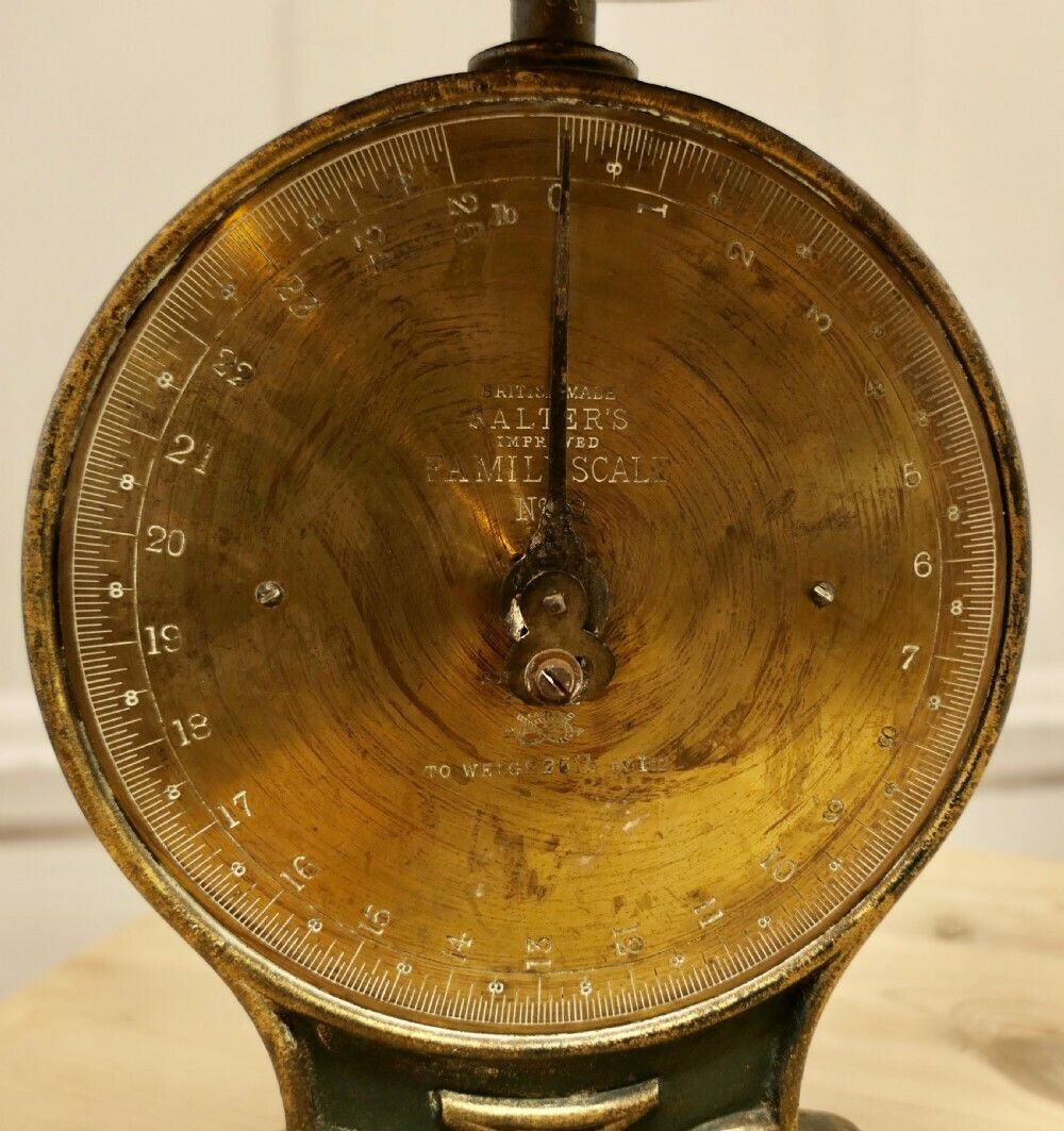 Antique Salter Family Scales  No 50 photo vinterior