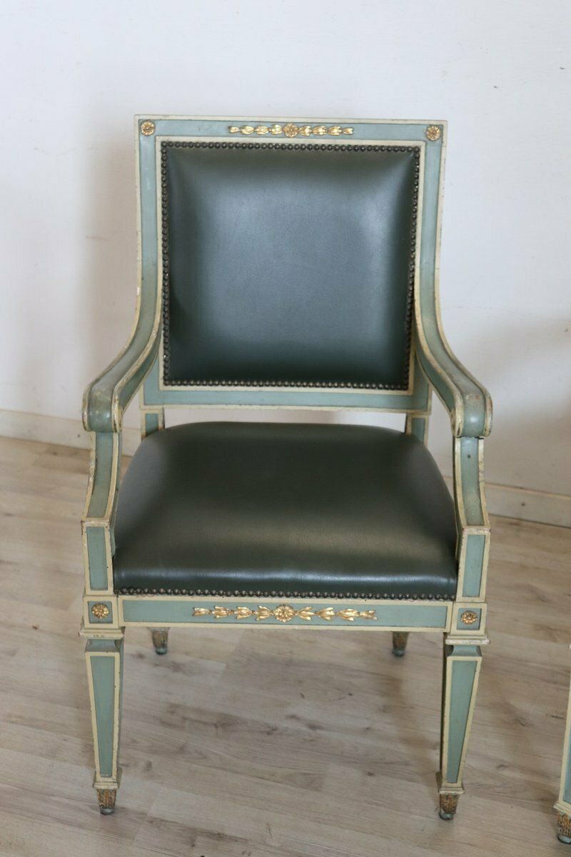 Lacquered Wood Armchairs, 1930s, Set Of 2 photo buy