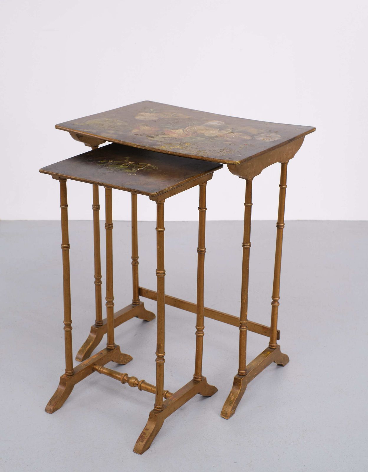 France Art Nouveau Side Tables Japonisme Style, 1925 photo for sale