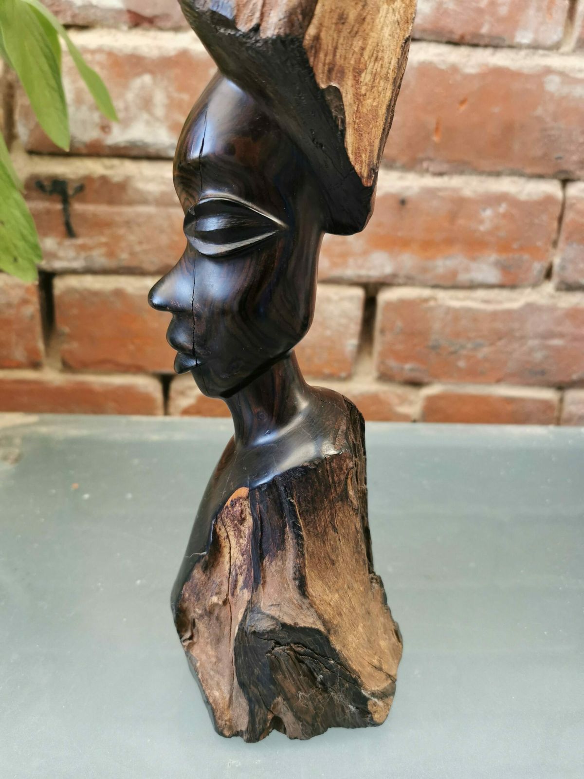 Home Decor Mid Century African Wood Carving photo