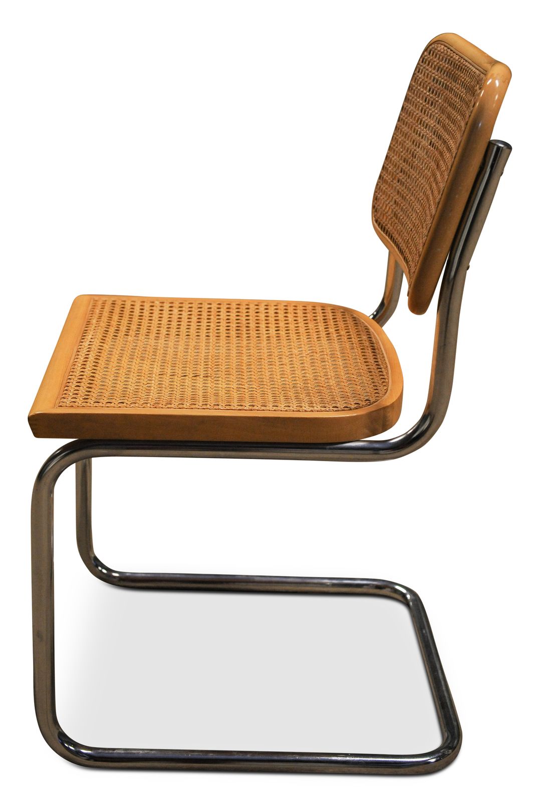 Cesca B 32 Blonde Wood Cantilever Chair With Weave Seat A Later Marcel Breuer Made In Italy Ol photo 1280.0