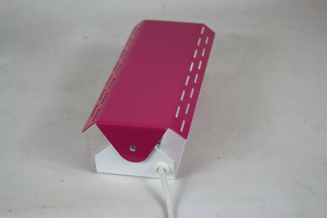 W.L.P. Roze Wandlamp Uit De Jaren 1960 – Bedlamp Met Verstelbare Kap photo furniture