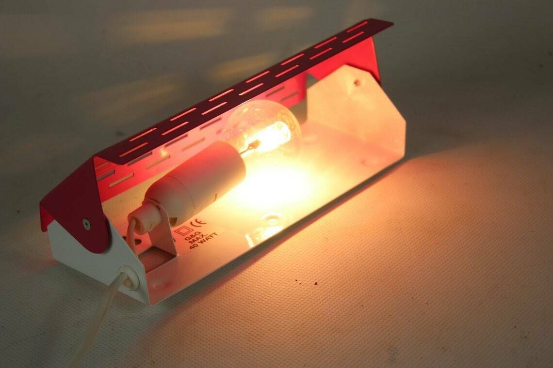 W.L.P. Roze Wandlamp Uit De Jaren 1960 – Bedlamp Met Verstelbare Kap photo Verlichting