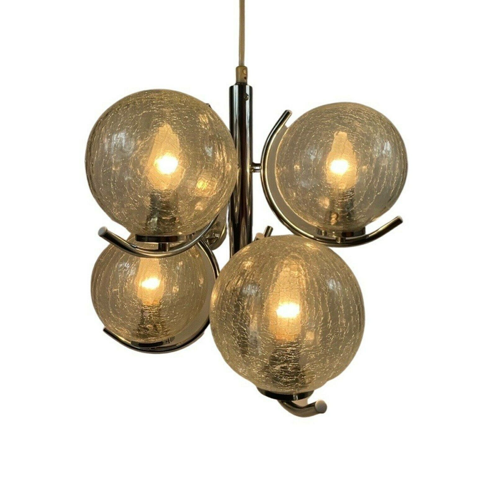 Richard Essig   Hanglamp   Model Sputnik   Inclusief Nieuwe Lampen   Space Age Design photo buy