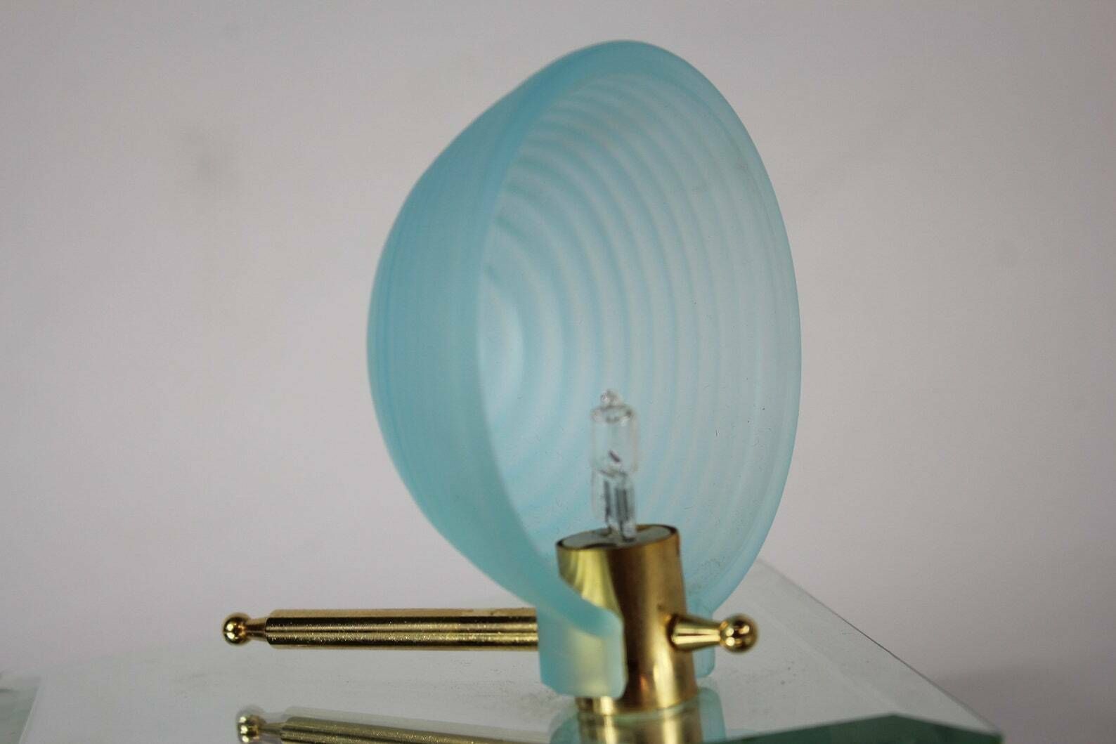 Messing & Spiegel   Herda   Hollywood Regency Stijl Lamp photo buy