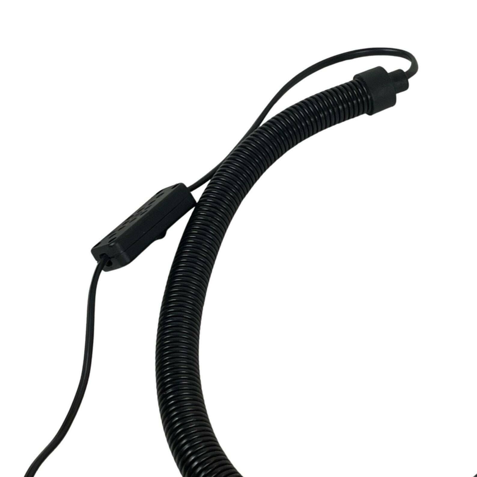 Eurolux   Snake / Serpent Lamp   1970’s   Fully Flexible Goosneck Desk Lamp   Black photo for sale