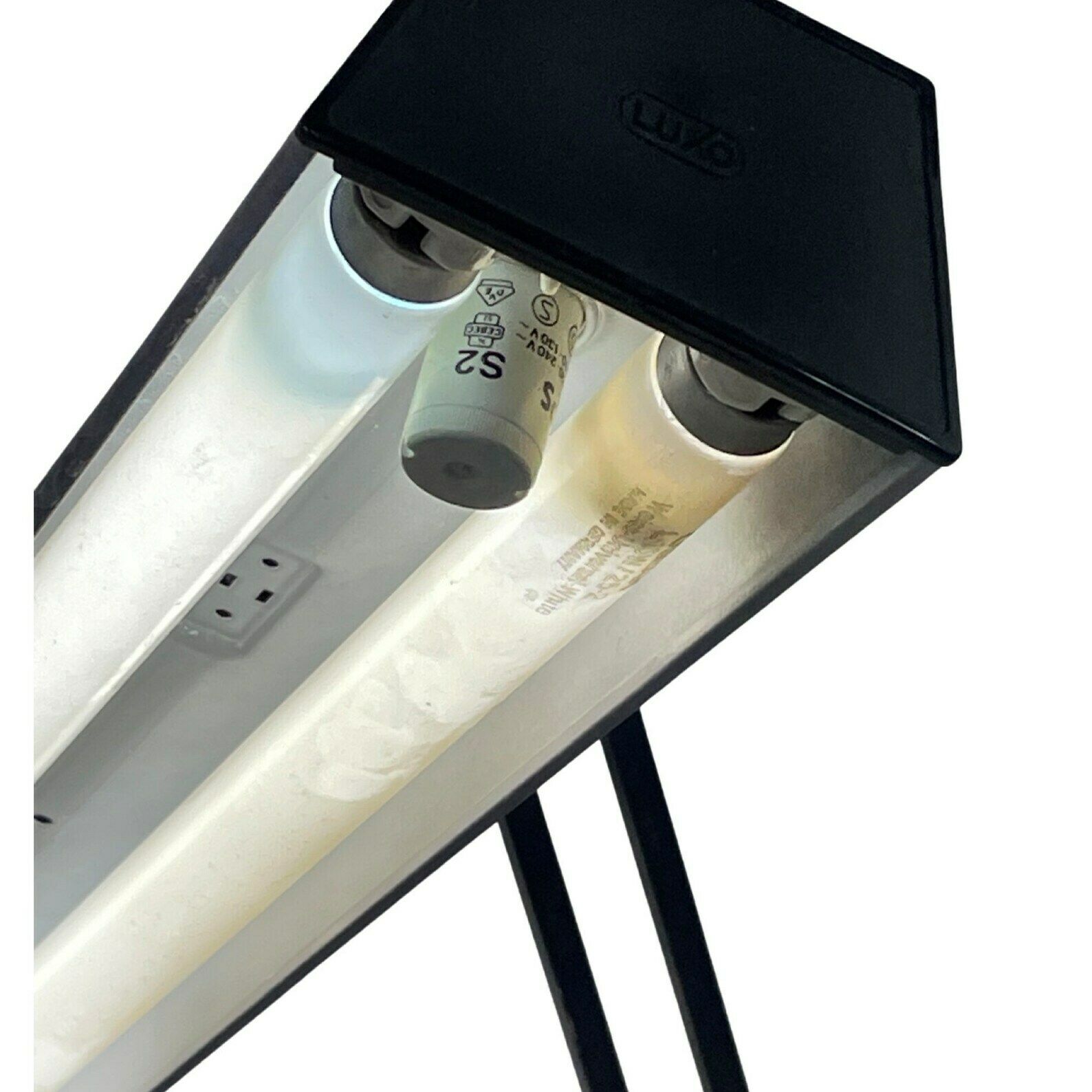 Luxo Bureau  Of Tekenlamp Met Twee Tl Buizen – Industrial Design – Gemerkt photo for sale