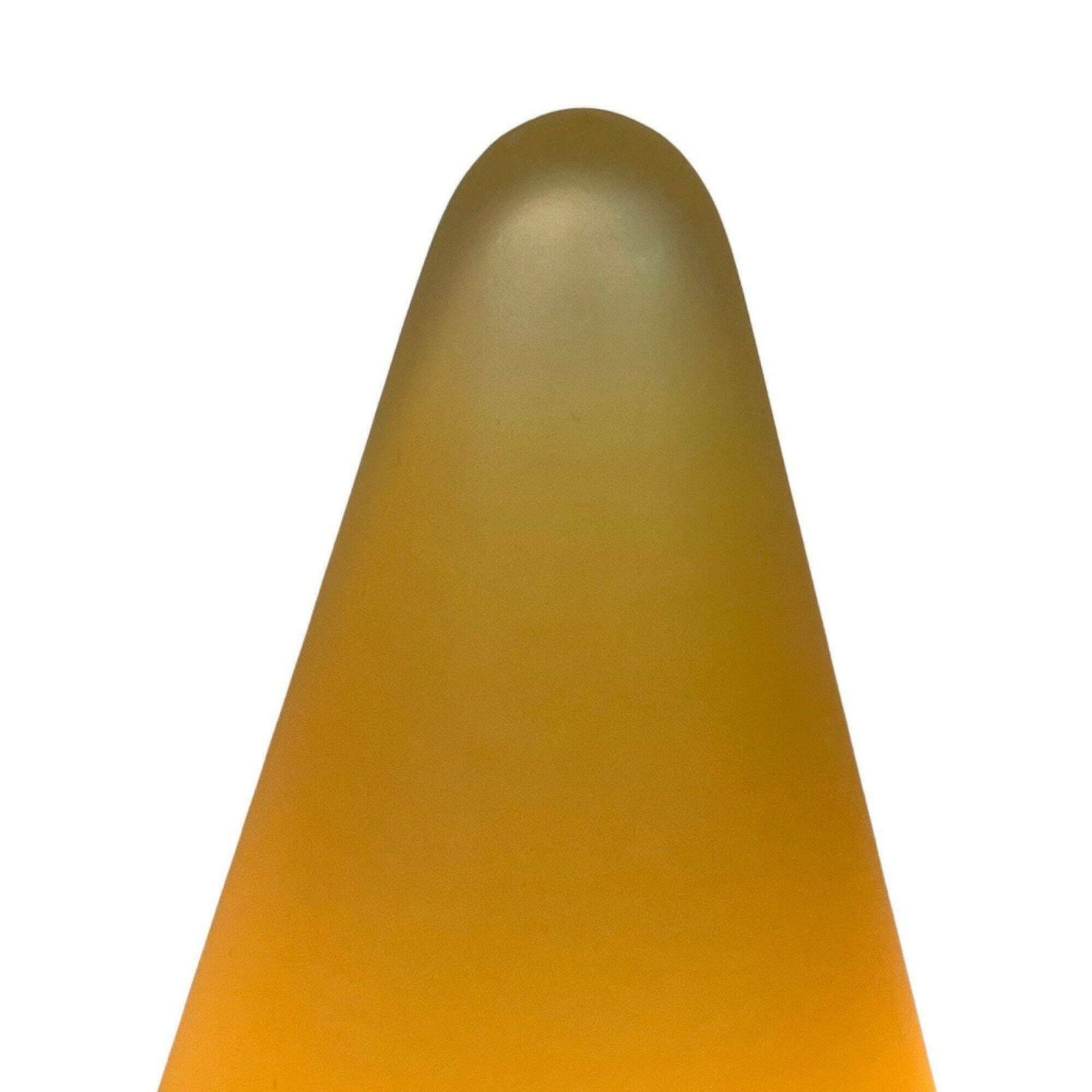 Sce France   Teepee Lamp   Glass Cone   Mustar Yellow, In Great Condition, Large Model (27cm) photo for sale